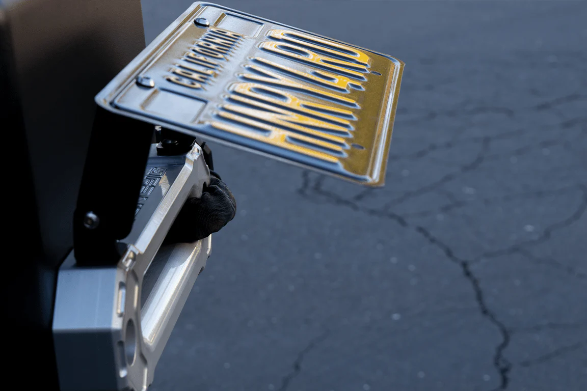 License Plate Mount for A6 Fairlead - Image 4