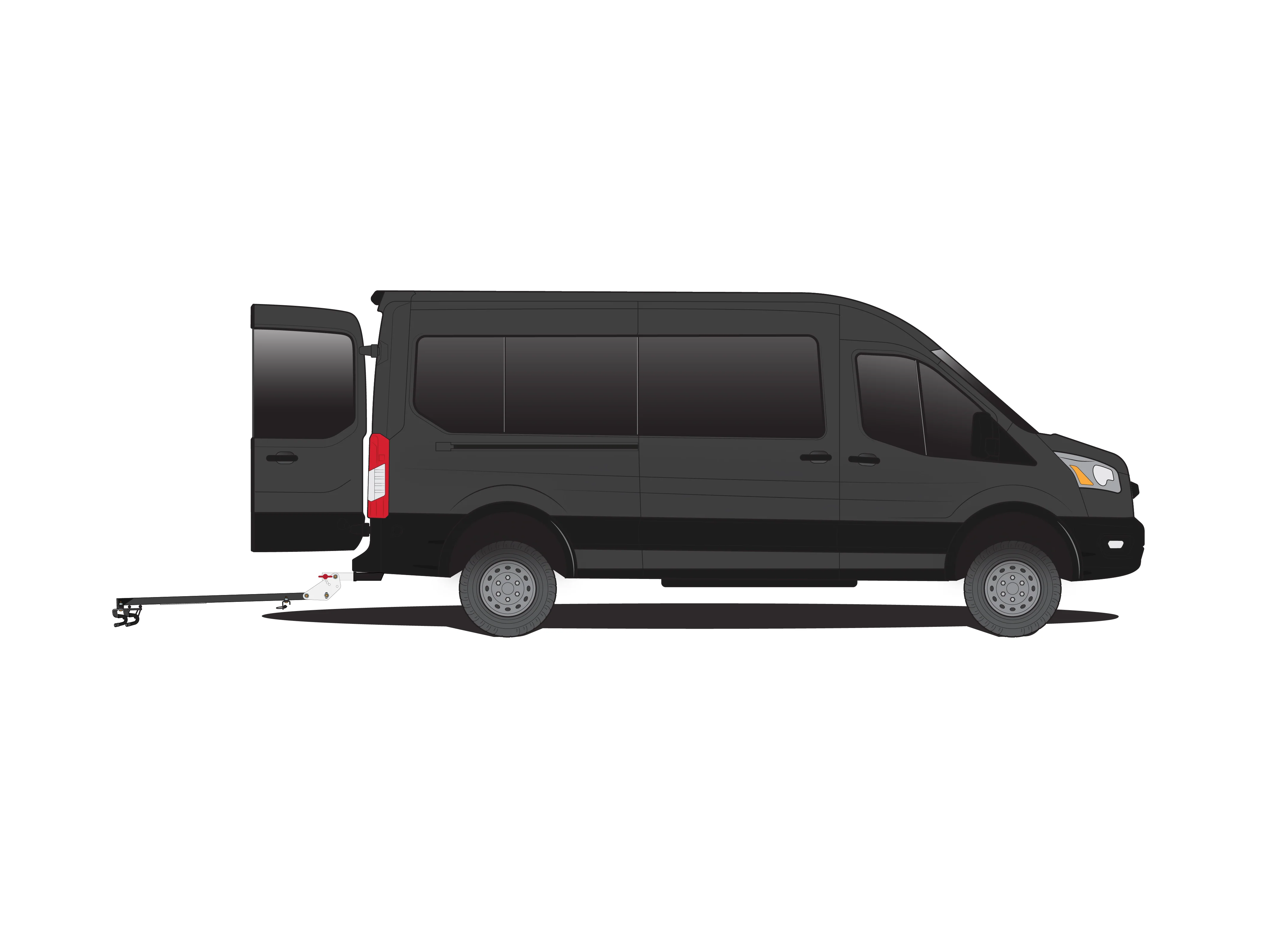 Lolo Racks 6 bike rack for 2" hitch standard tilting (includes locking hitch bolt) - Image 15