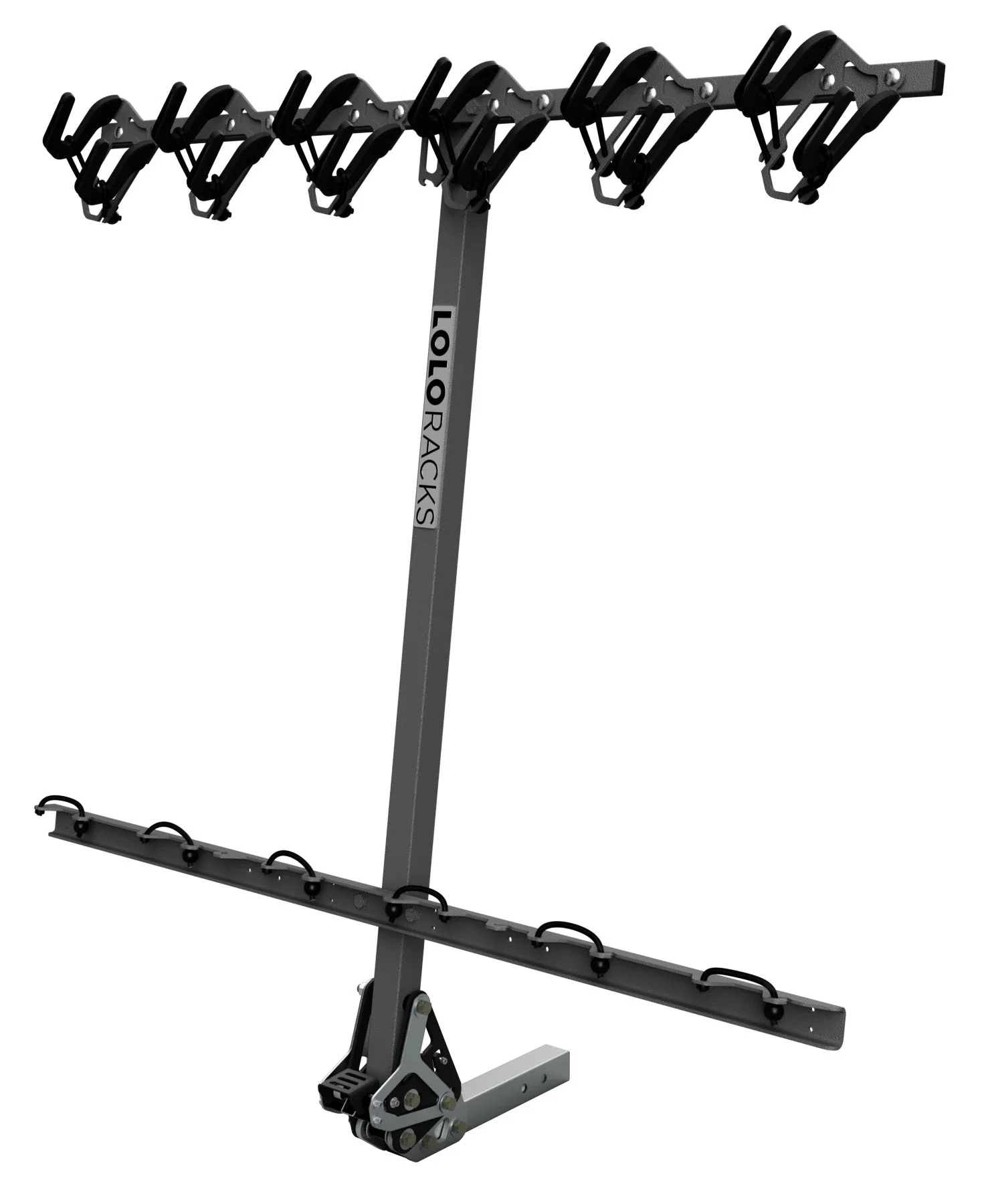 Lolo Racks 6 Bike Rack with Foot Activated Tilt - Image 2