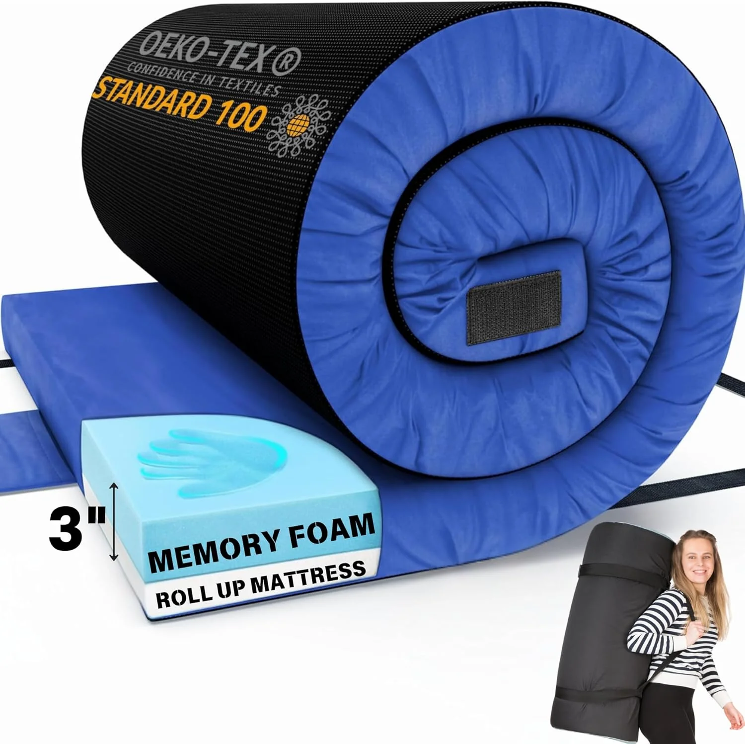 Matrix Air-Cell Memory Foam Camping Mattress - Image 7