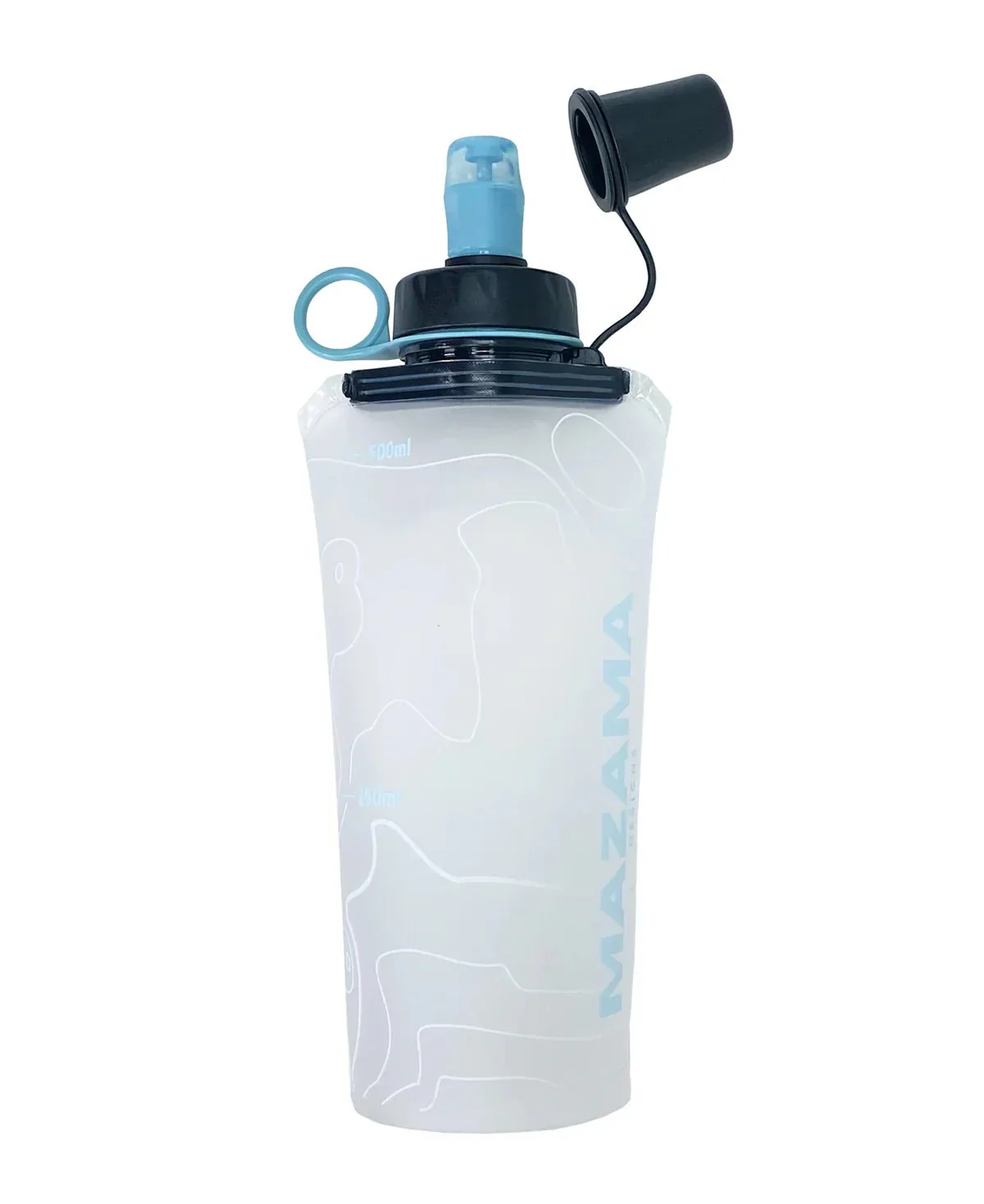 Mazama Aqua Bend Soft Collapsible Water Bottles | Lightweight Hiking & Travel Hydration - Image 7