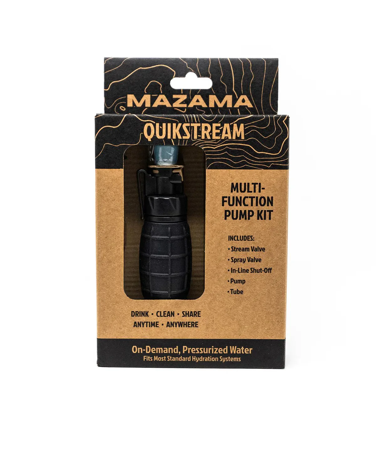 Mazama QuikStream Hydration Pump Kit, Multi-Function - Image 6