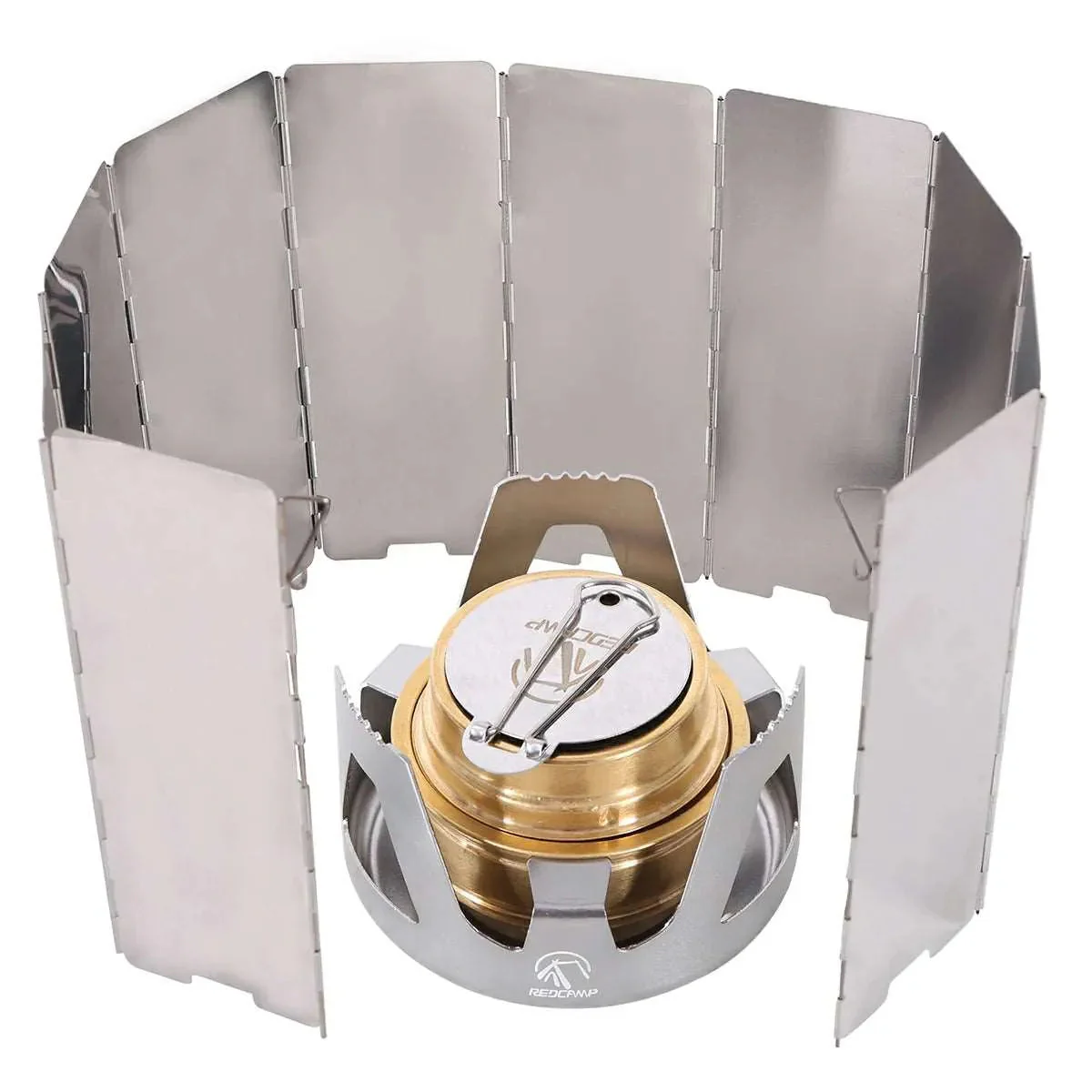 Mini Alcohol Stove with Aluminium Stand for Backpacking - Image 5