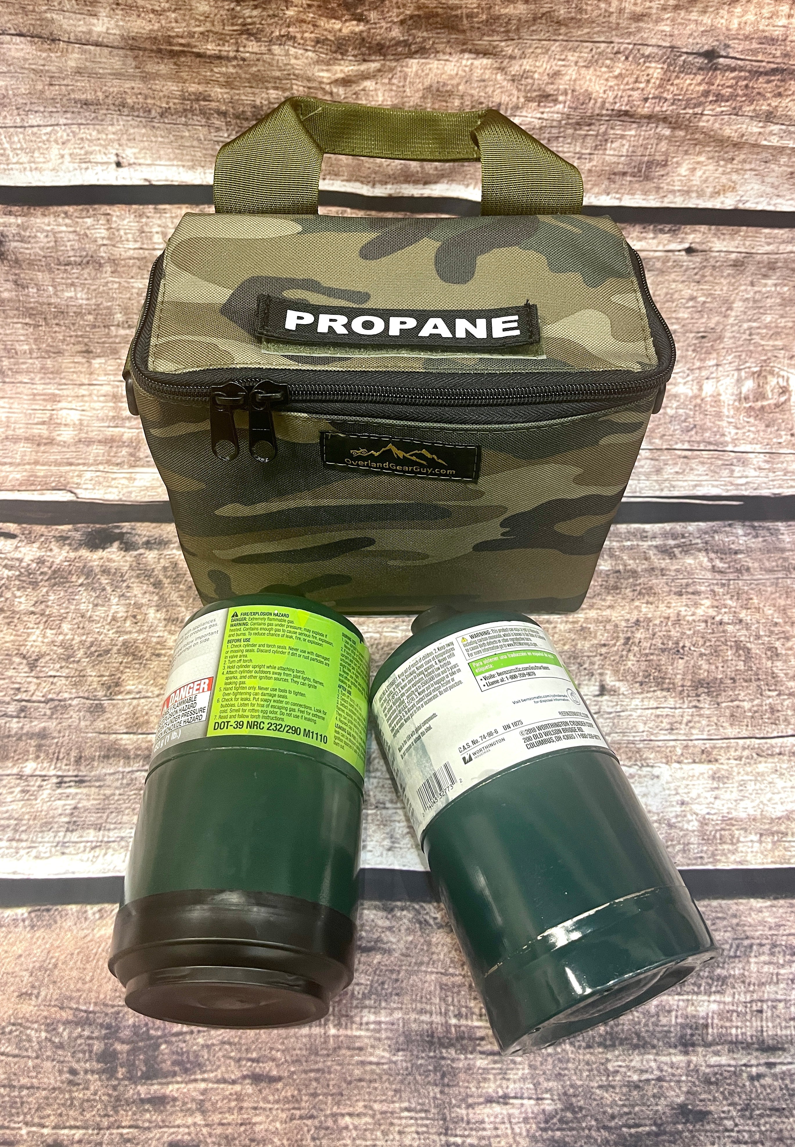 MOLLE  JetBoil Pouch  Dual Propane Bottle Pouch - Image 4