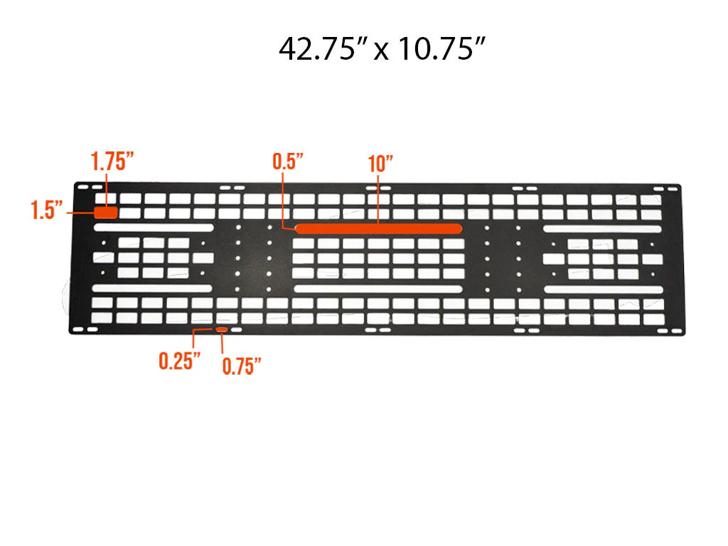 MOLLE Panel For Sherpa Roof Rack - Image 4