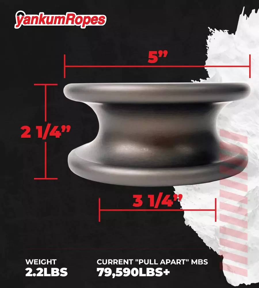 Yankum Ropes Offset Winch Snatch Ring - Image 9
