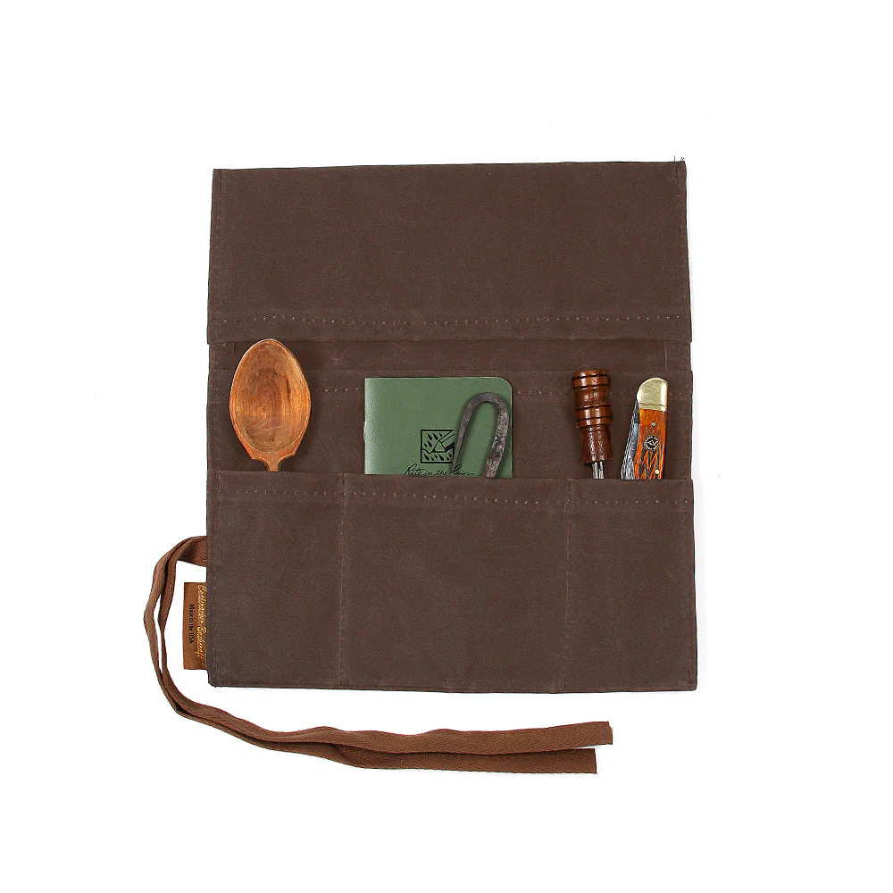 Oilcloth Gear Roll Up Bag - Image 5