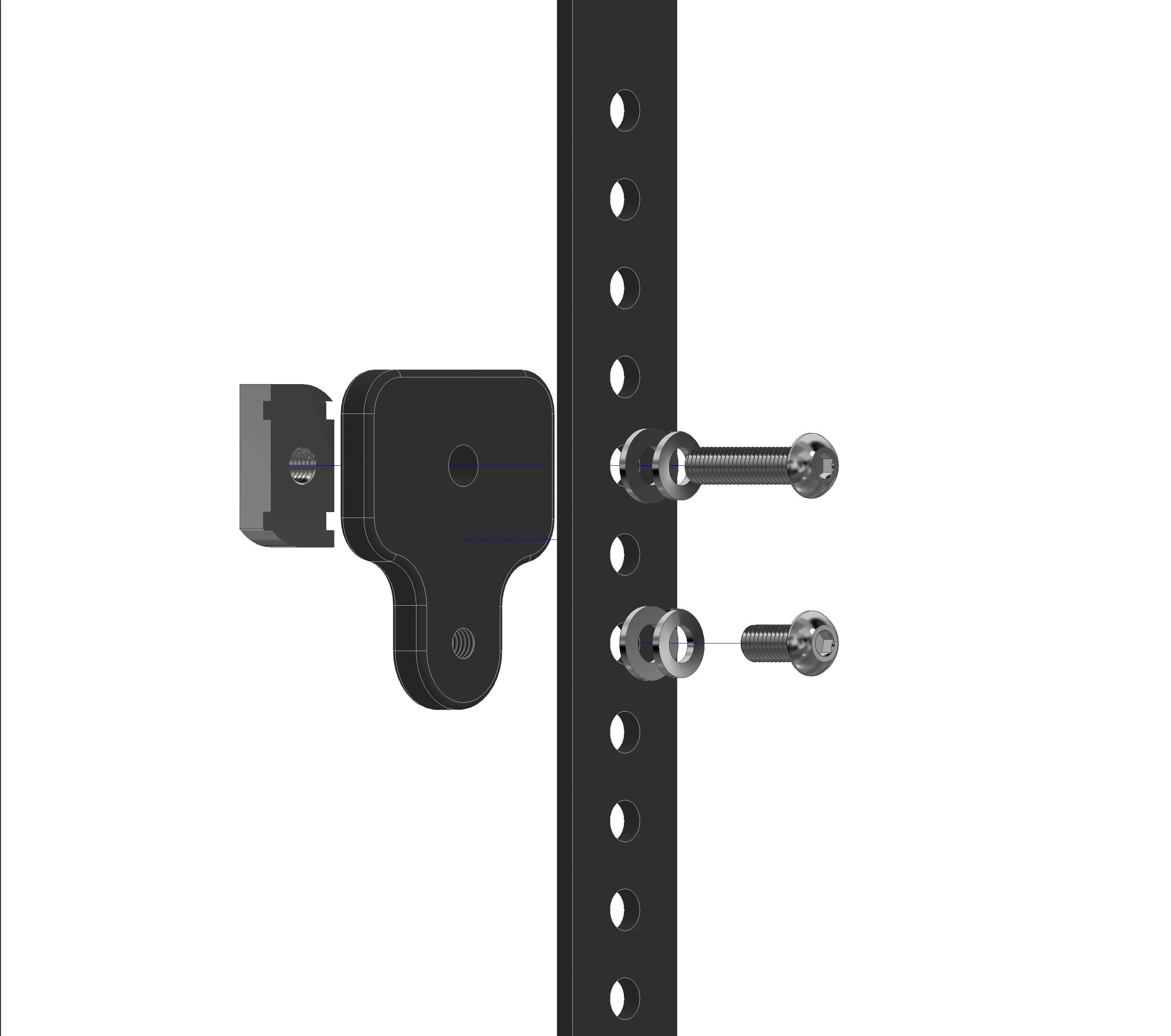 Overland Kitted MAXTRAX Bed Rail Mount - Image 8