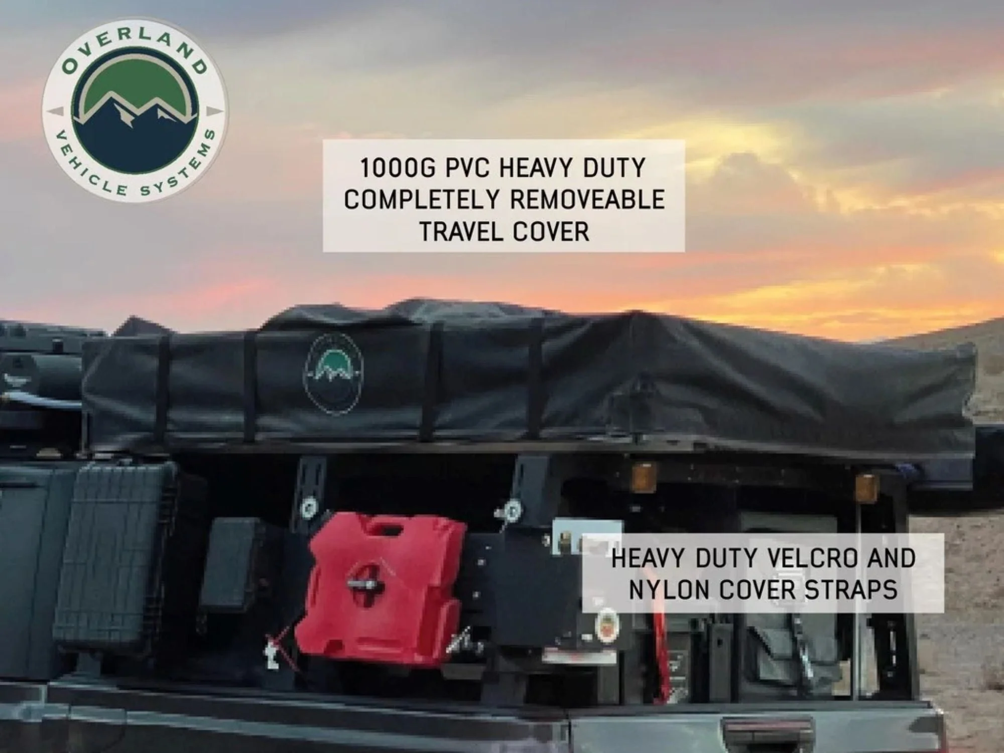 Overland Vehicle Systems Nomadic 4 Roof Top Tent - 4 Person - Image 5