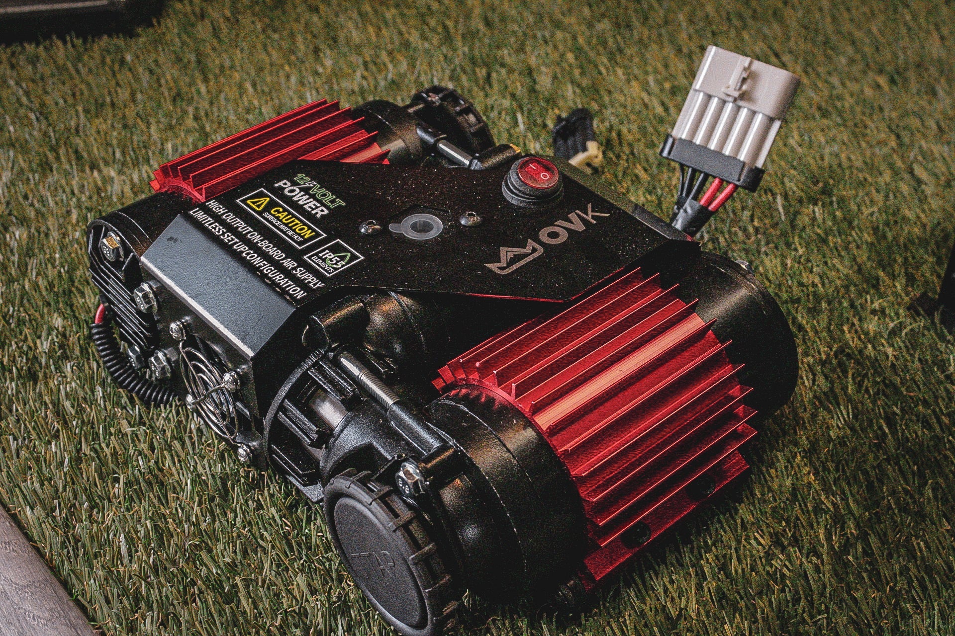 OVK Twin High Output Air Compressor - 12 Volt - Image 3