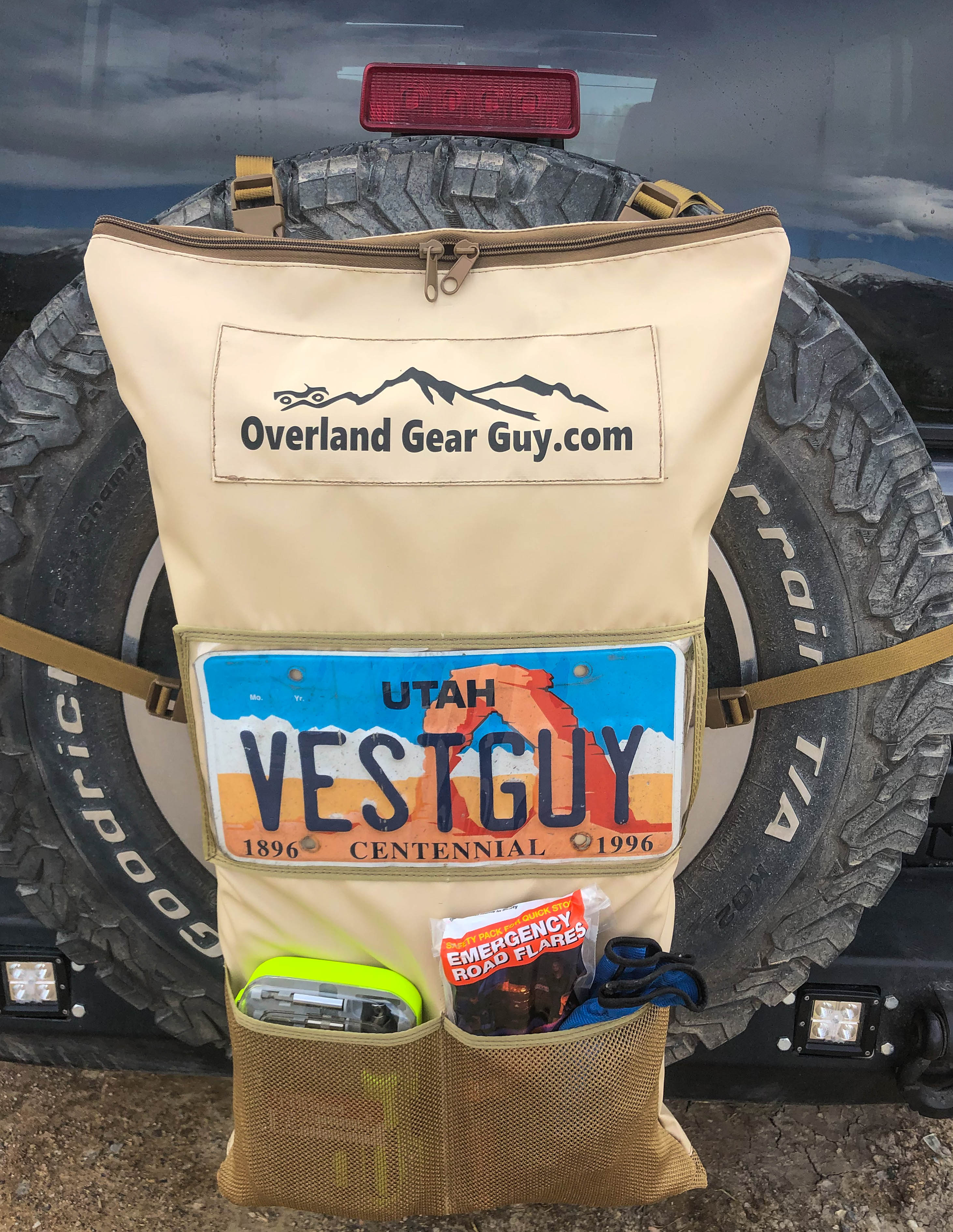 Pack It Out Bag II - With Lic Plate Holder - Image 5