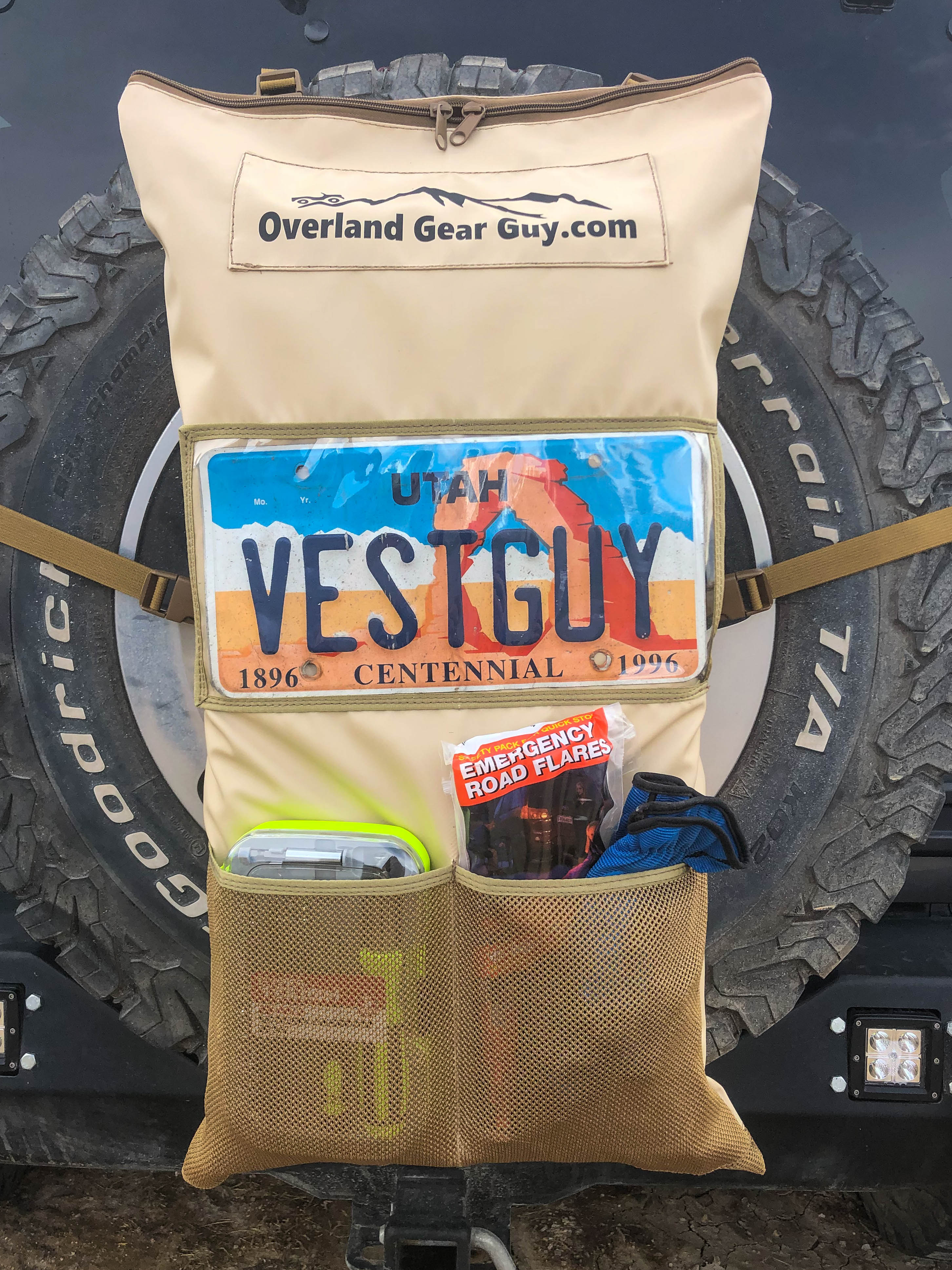 Pack It Out Bag II - With Lic Plate Holder - Image 7