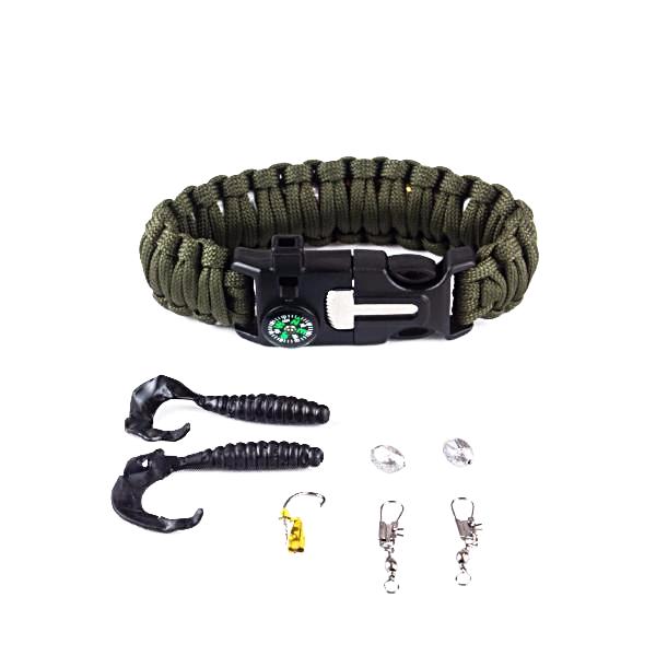 Paracord Survival Bracelet - Image 4