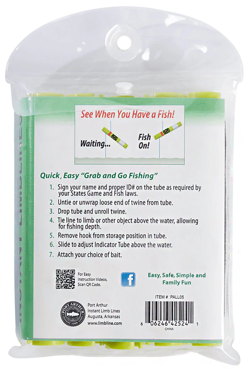 Port Arthur Instant Limb Lines 5-Pack Auto Fishing Device - Image 3