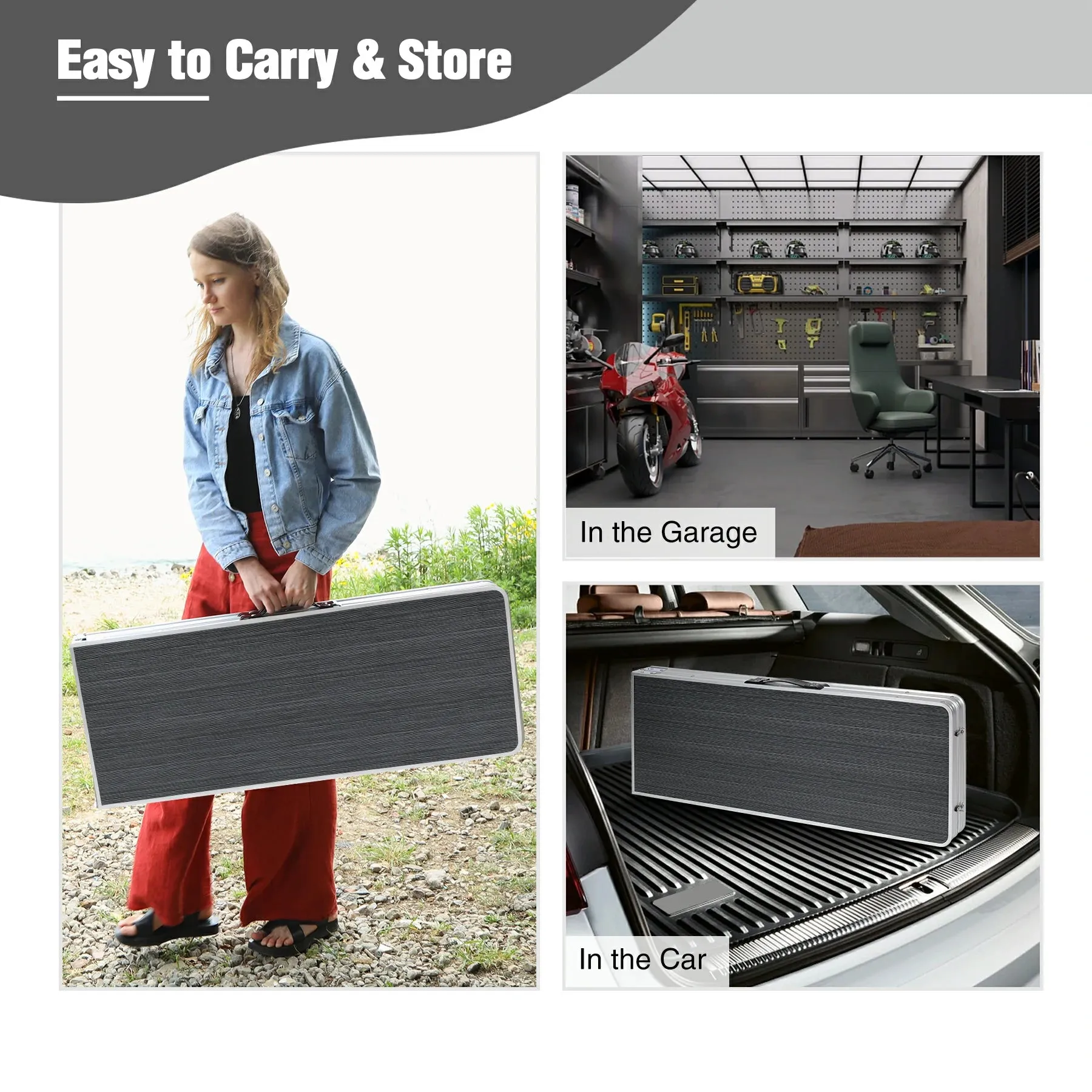 Portable Bar Table for Events with Double Layer - Image 12