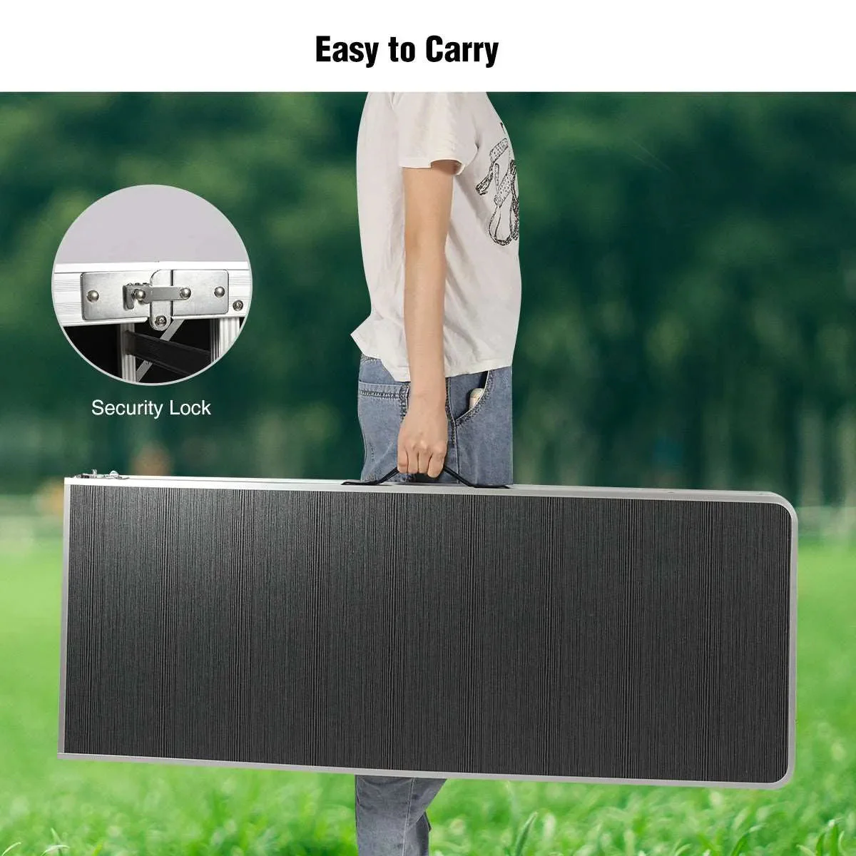 Portable Bar Table for Events with Double Layer - Image 4