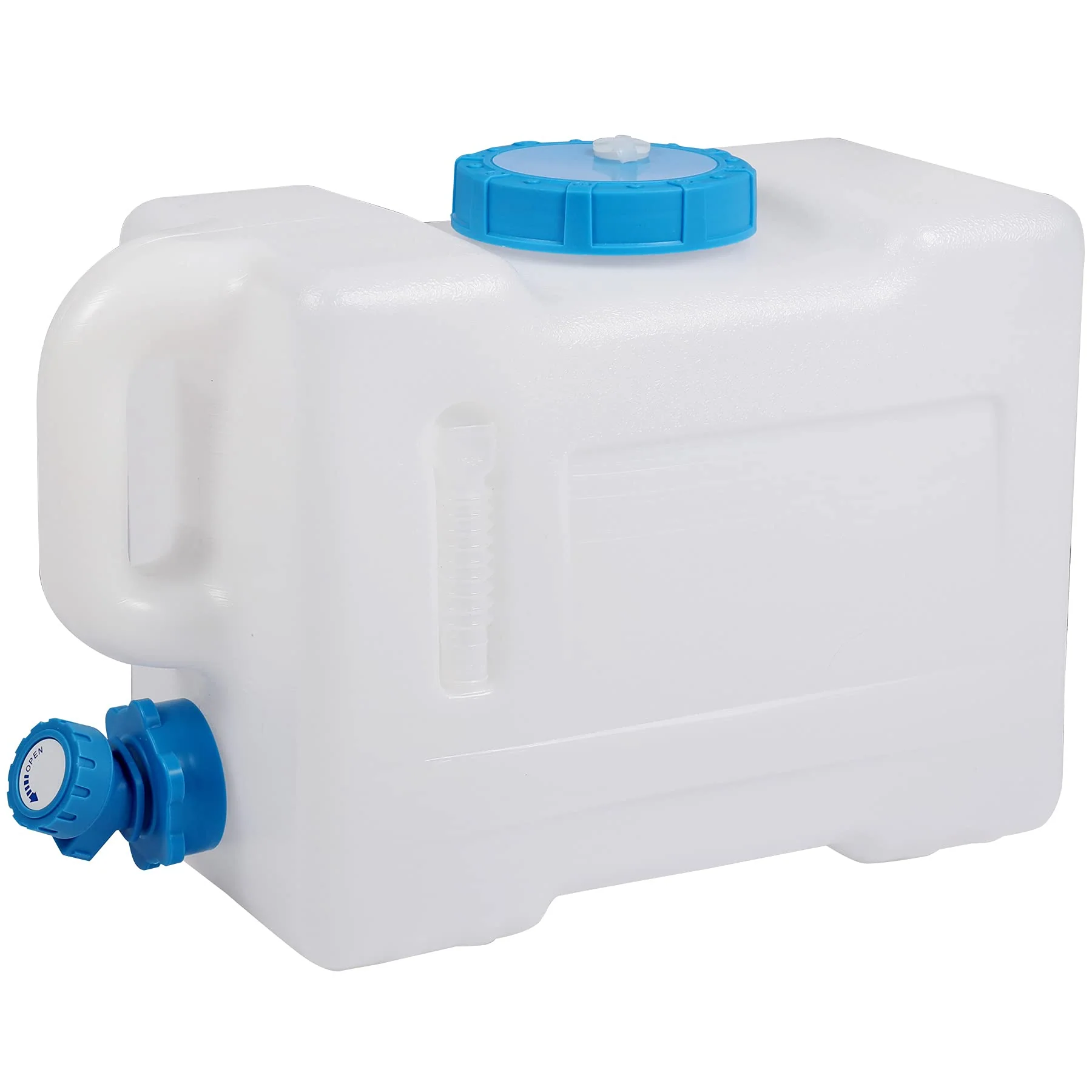 Portable Camping Water Container with Spigot and Wheels - Image 19