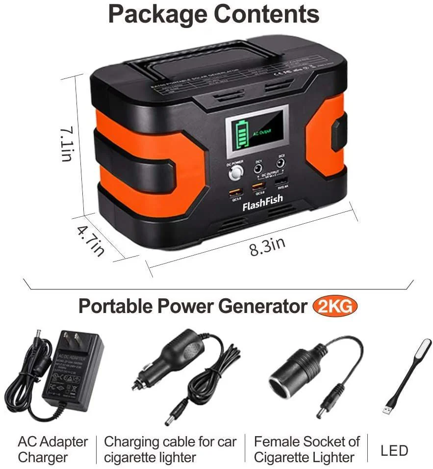 Portable Power Station 200W CPAP Backup Battery for Camping Emergency - Image 6