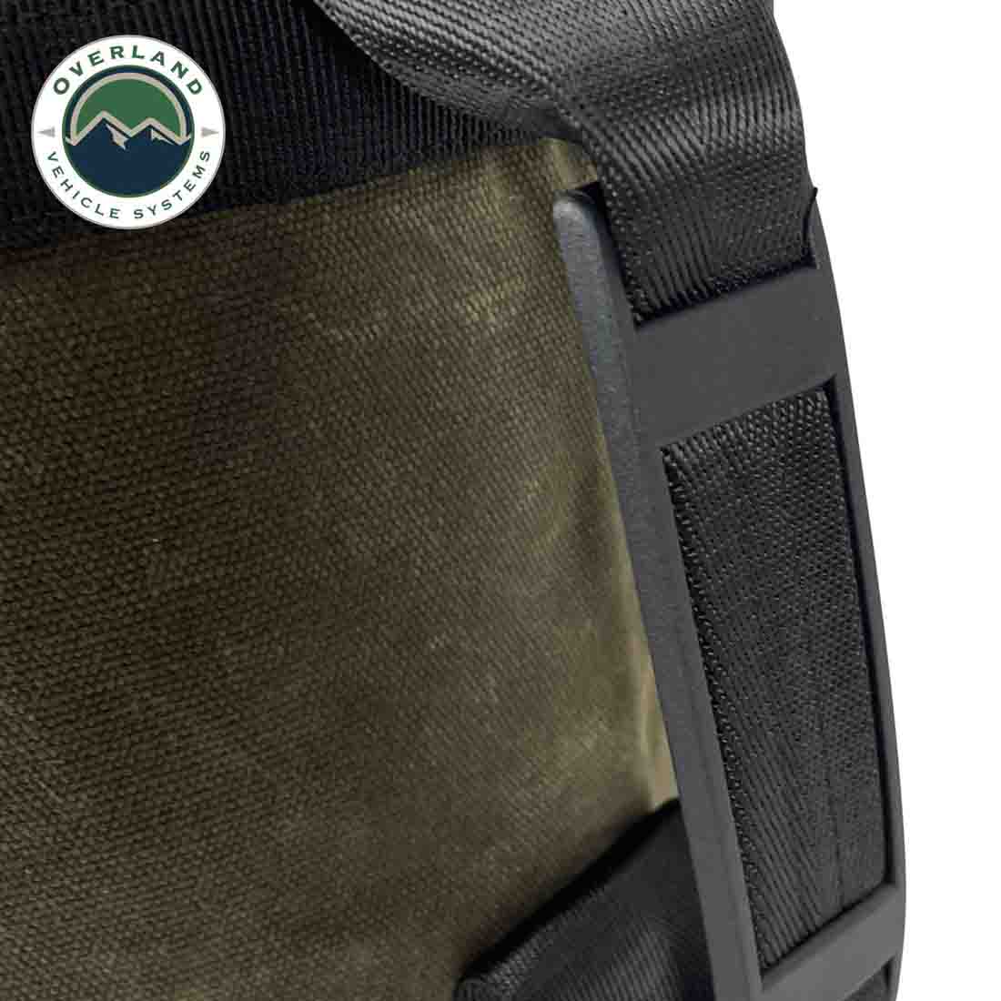 Propane Bag with Handle & Straps - #16 Waxed Canvas Storage - Image 4