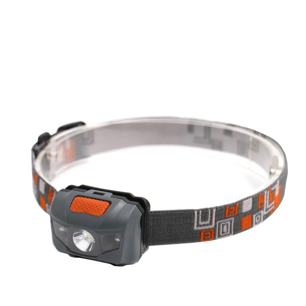 R3 + 2LED 800 Lumens 4 Modes Mini Headlamp Outdoor Headlight Waterproof  Lantern Use AAA Battery - Image 2