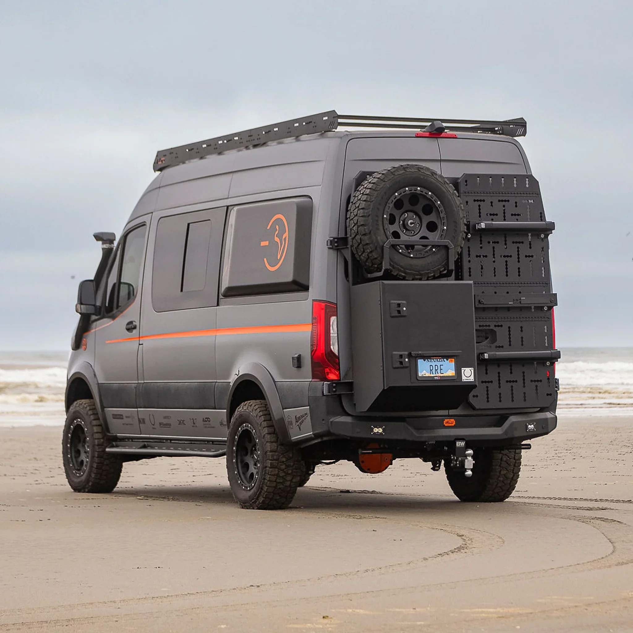 Rear Cargo Carrier – MB Sprinter VS30/ 907 (2019+ & Revel)  – XBULL - Image 3