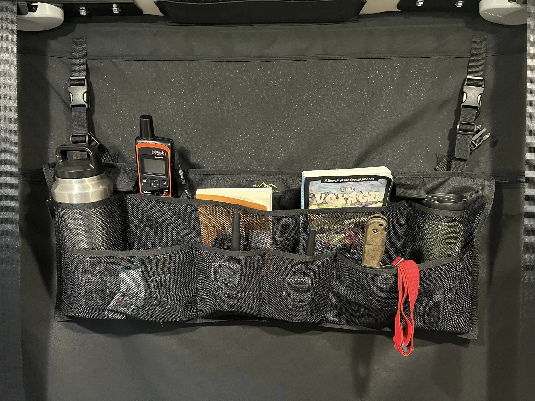 Rear Storage Organizer for StoryTeller, Jayco, Entegra & Revel Vans - Image 2