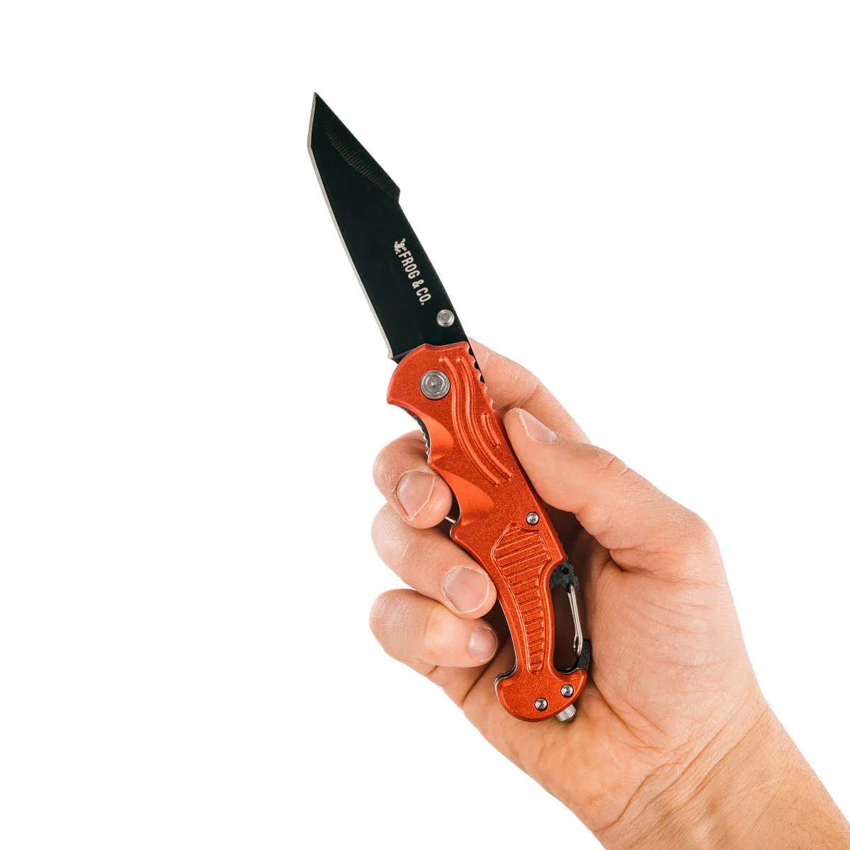 Red Survival Pocket Knife - Image 6