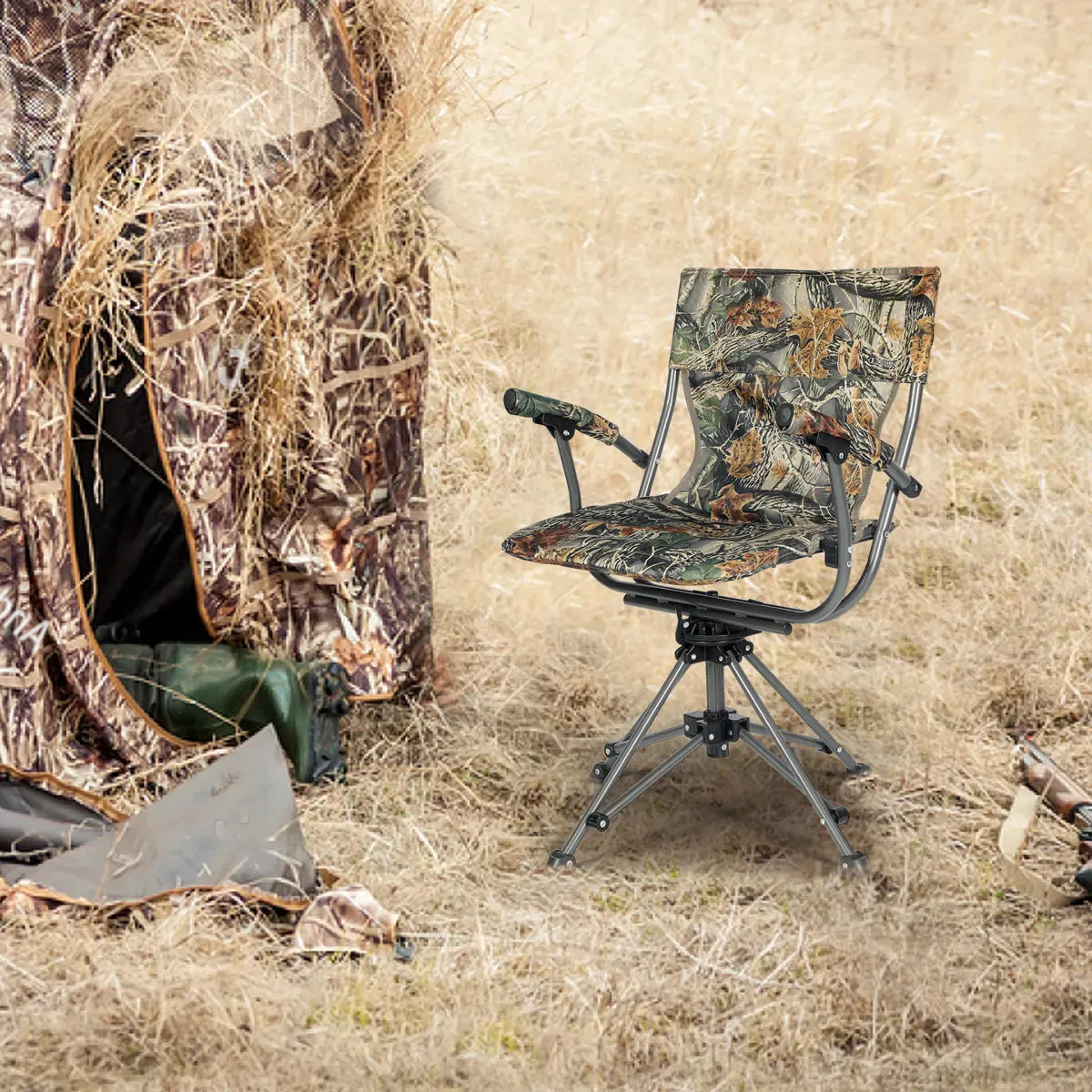 REDCAMP 360 Degree Swivel Hunting Chair for Blinds - Image 8