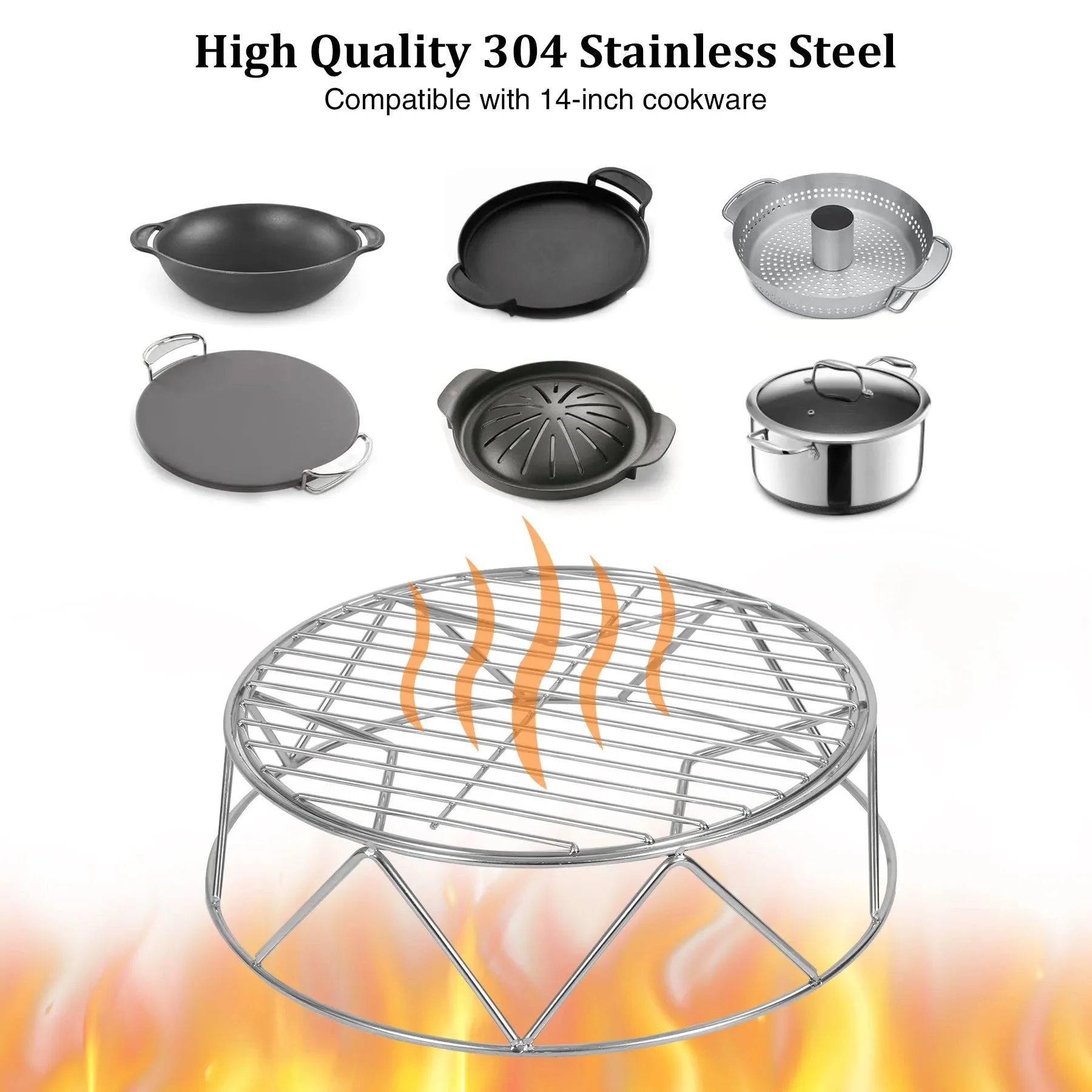 REDCAMP Fire Pit Accessory Kit for Stove - Image 6