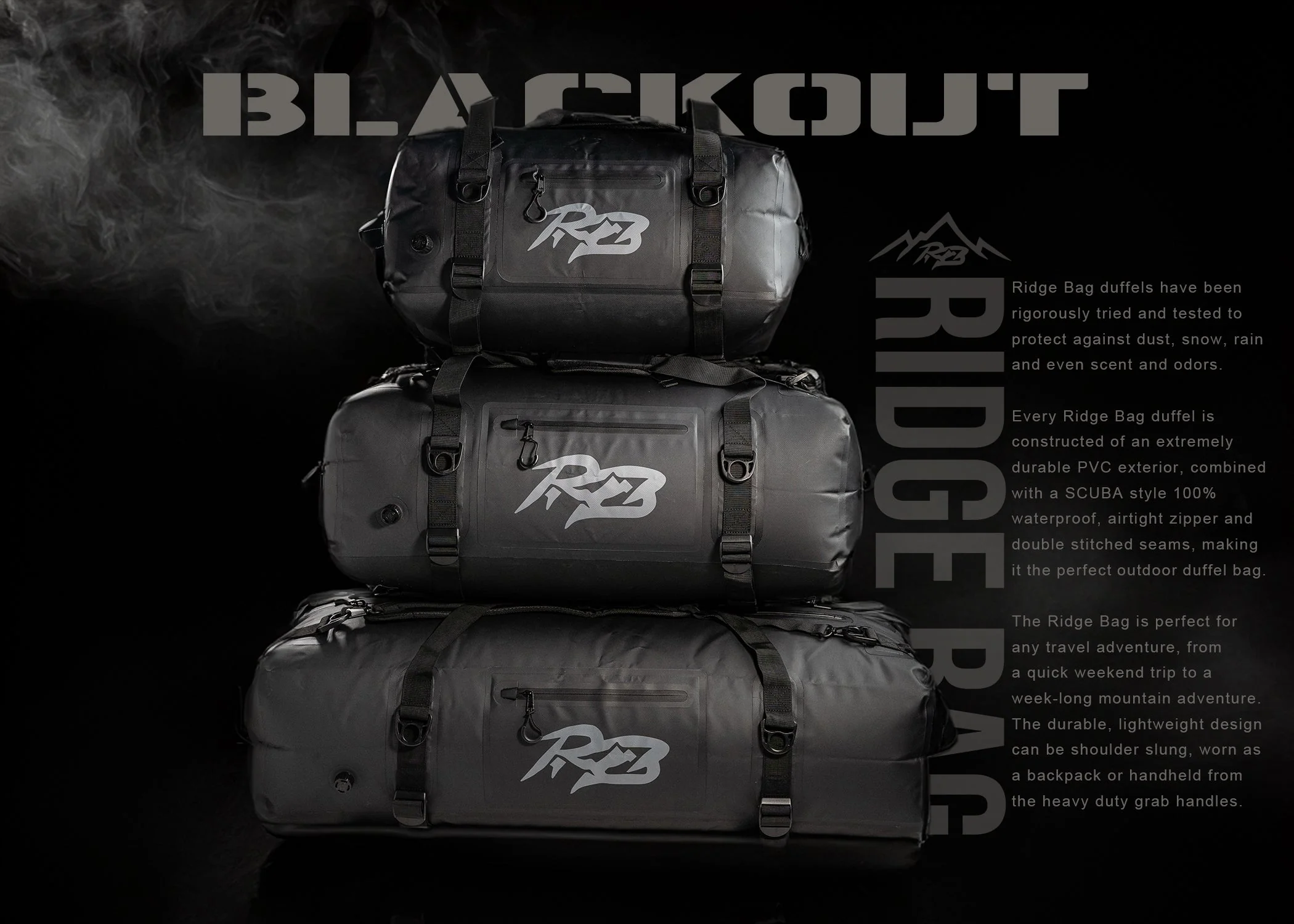 Ridge Bag | Large Outdoor Duffel - Image 2