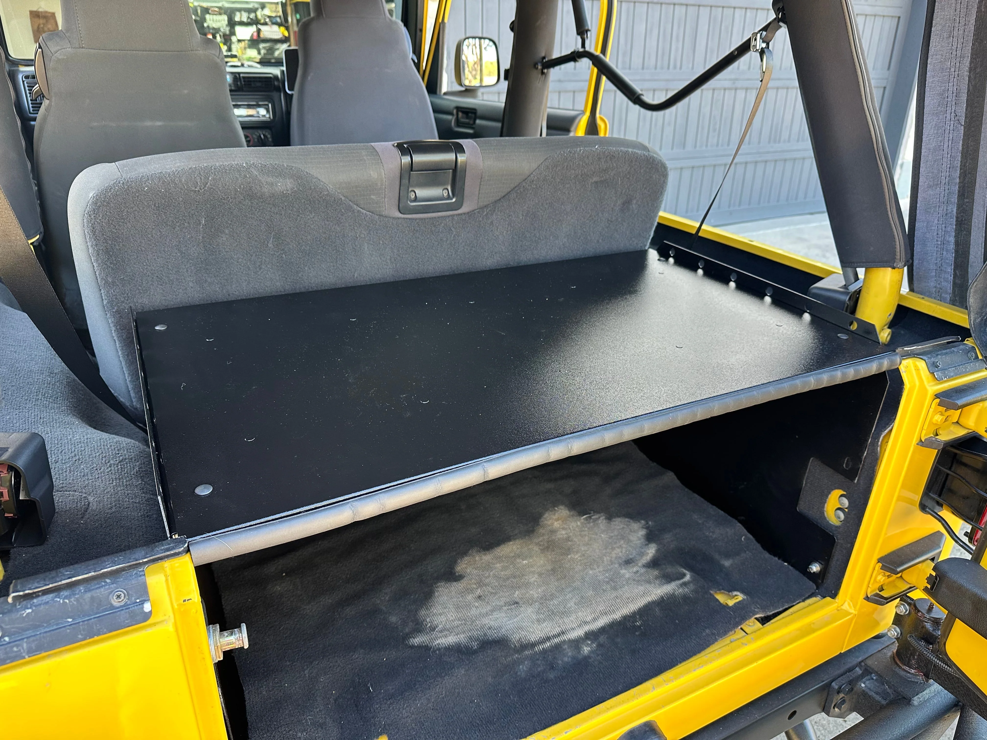 Ridgeback Jeep Security Enclosure - LJ Basic (Rear Seat Installed) - Image 4