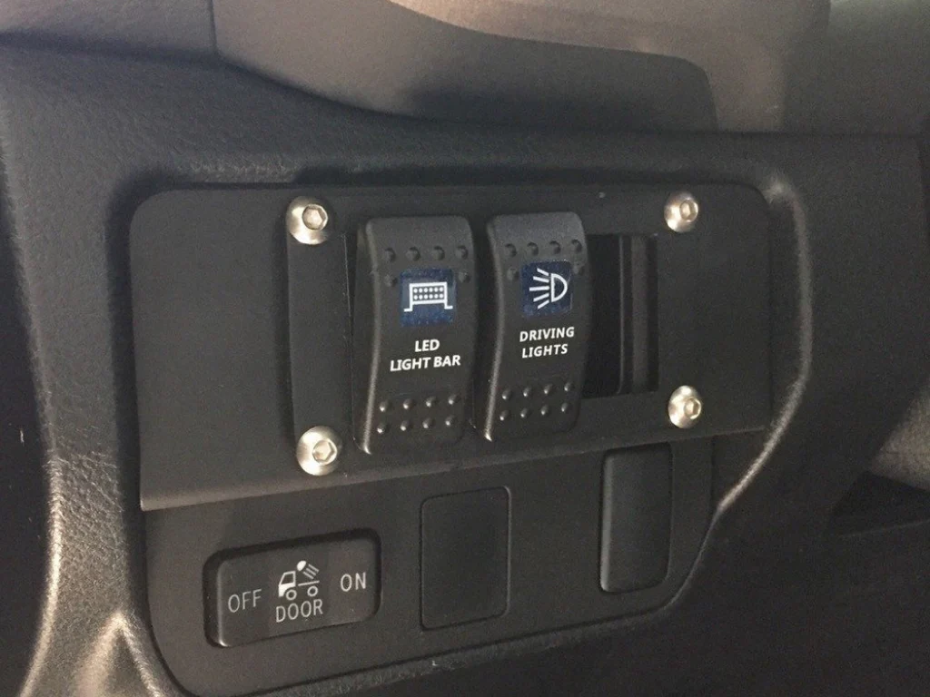 Rocker Switch Panel (3) For 2016-2023 Toyota Tacoma - Image 2