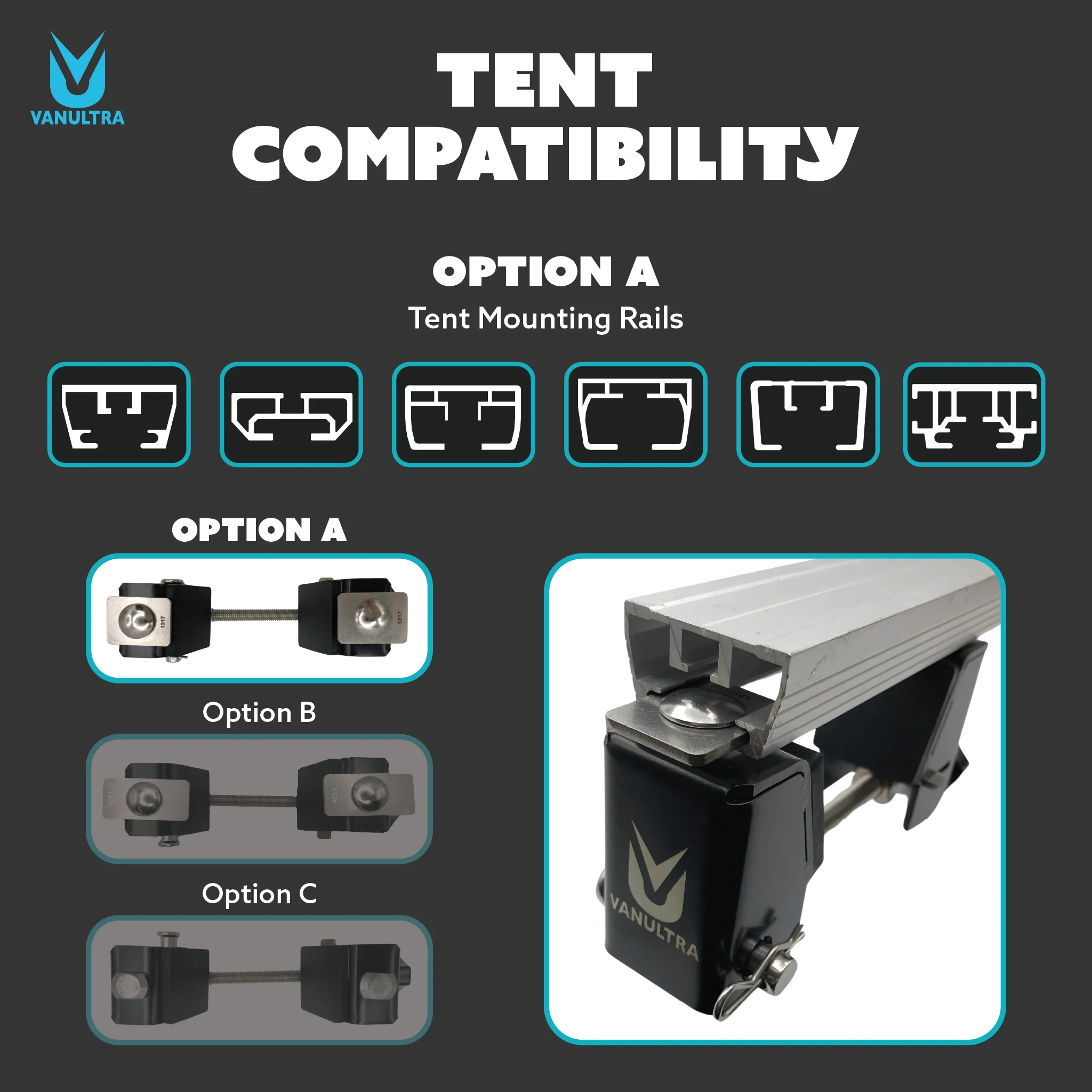 Roof Top Tent Quick Release Mounts - Image 6