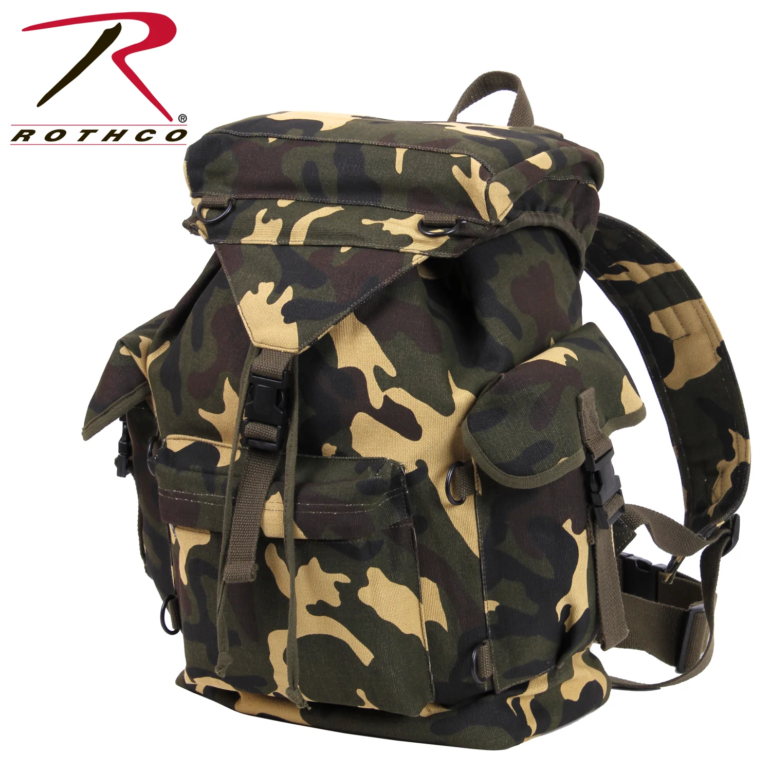 Rothco Canvas Outdoorsman Rucksack - Image 2