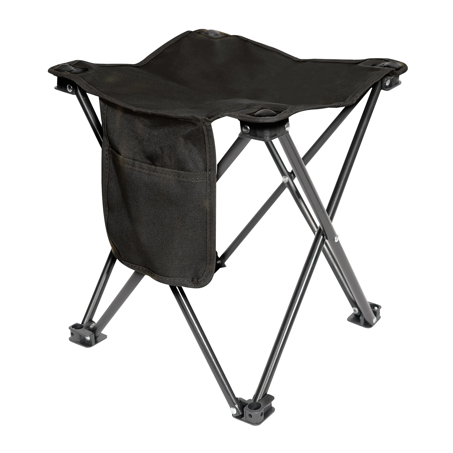 Rothco Collapsible 4 Leg Camp Stool Black - Image 2