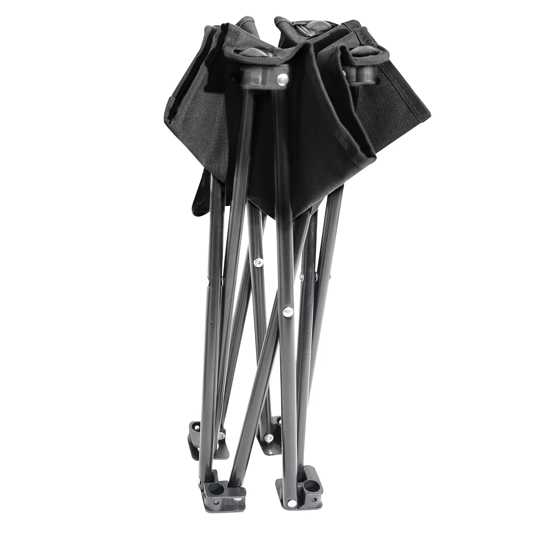 Rothco Collapsible 4 Leg Camp Stool Black - Image 4