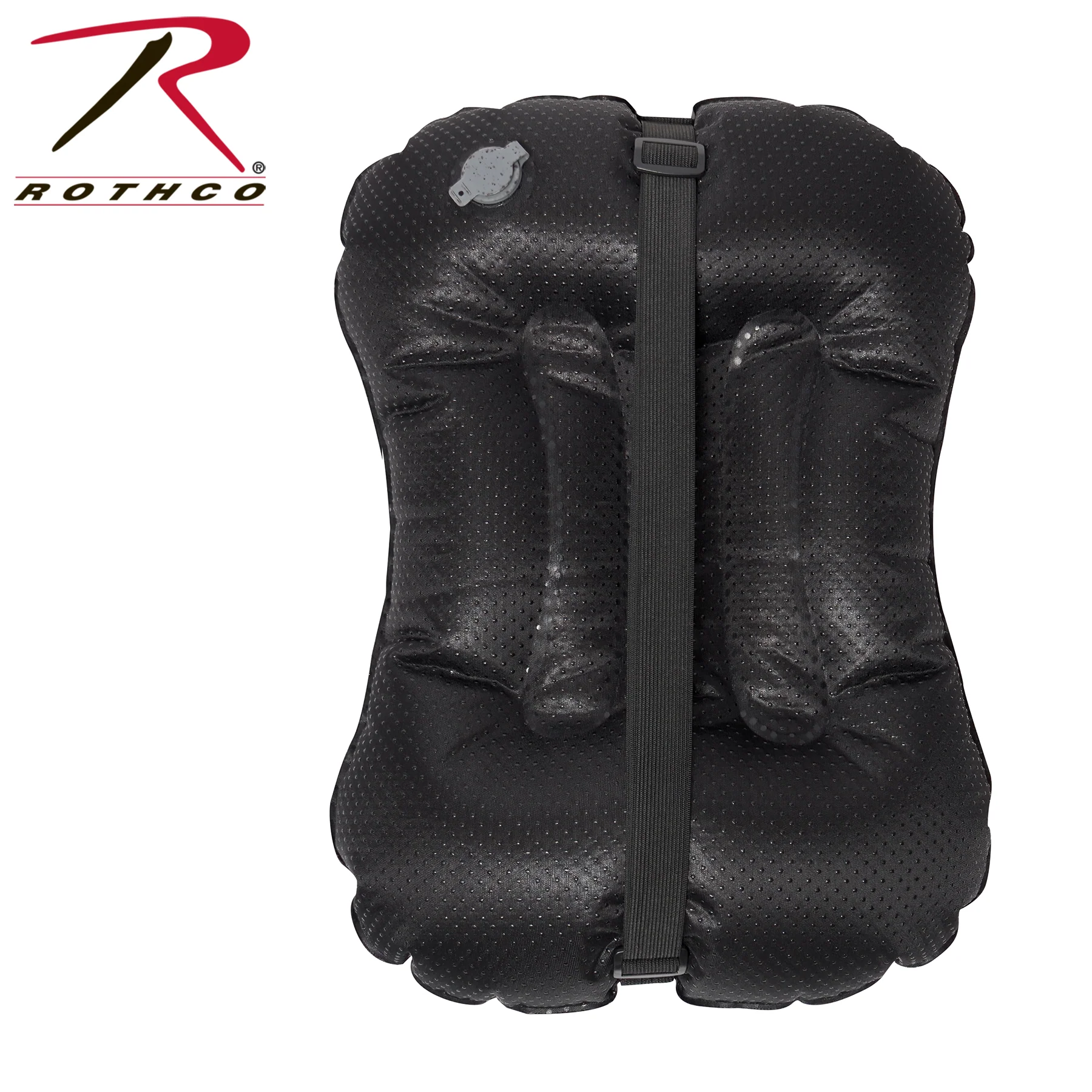 Rothco Inflatable Camping Pillow - Black - Image 2