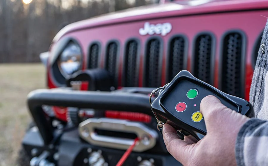 Samurai 8,000lb 12v Electric Winch - Synthetic Rope - Image 8