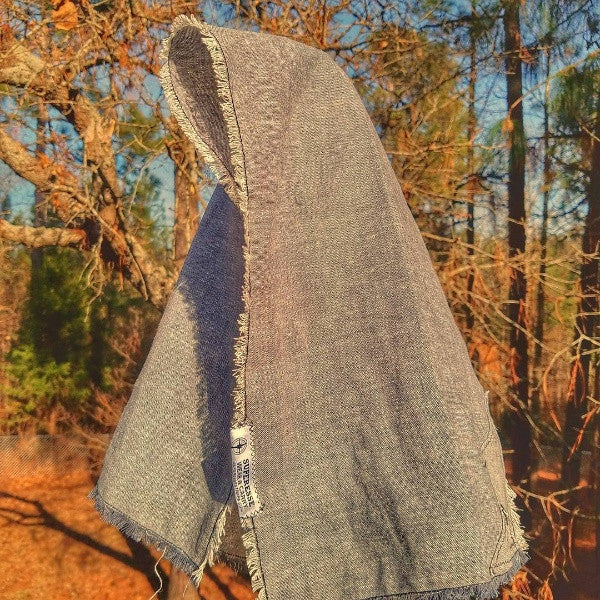 Saw Shemagh: Firestarter sewn button, built-in Kevlar Utility Saw, Fire Tinder border. - Image 4