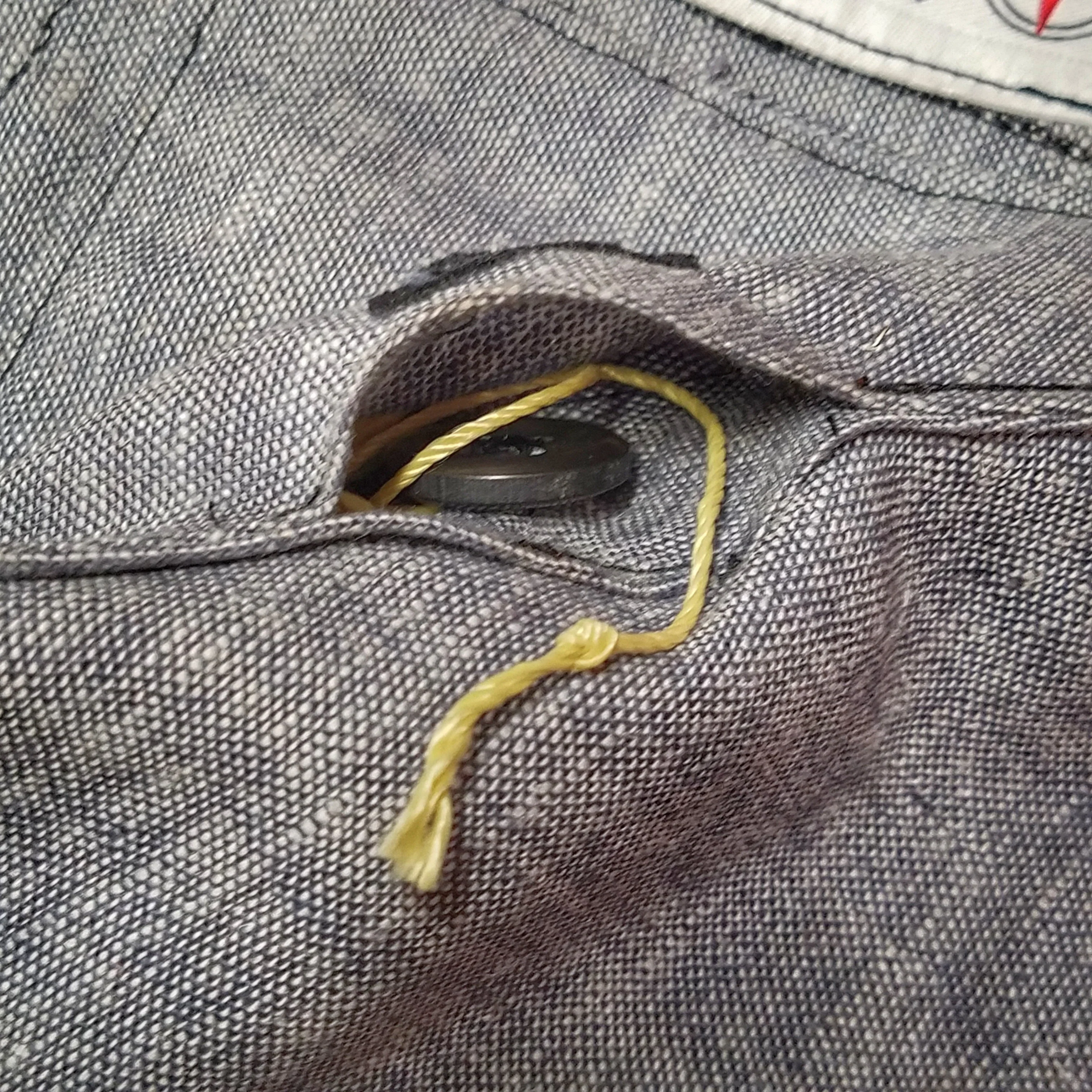 Saw Shemagh: Firestarter sewn button, built-in Kevlar Utility Saw, Fire Tinder border. - Image 5