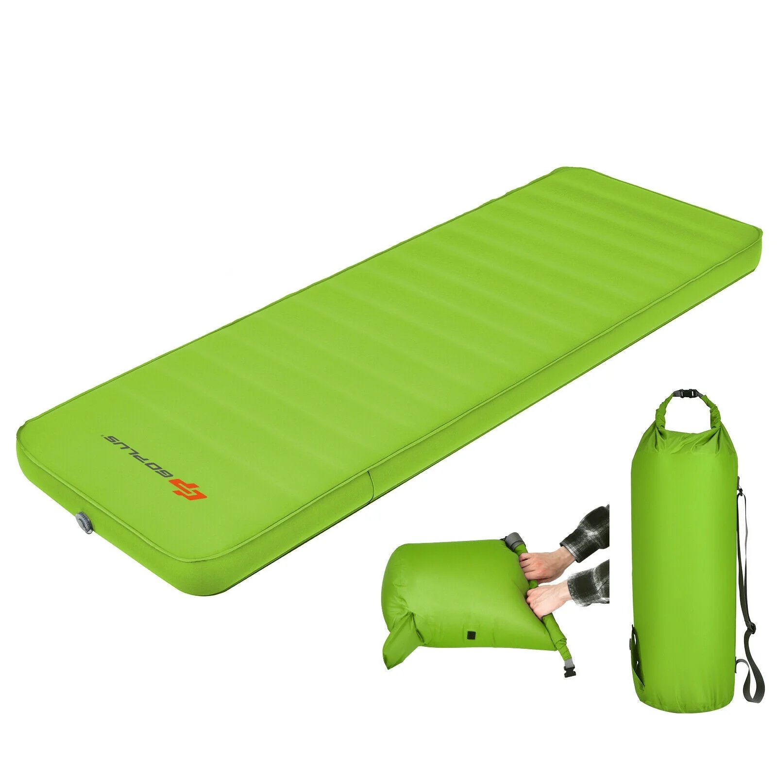 Self Inflating Folding Camping Sleeping Mattress with Carrying Bag - Image 12