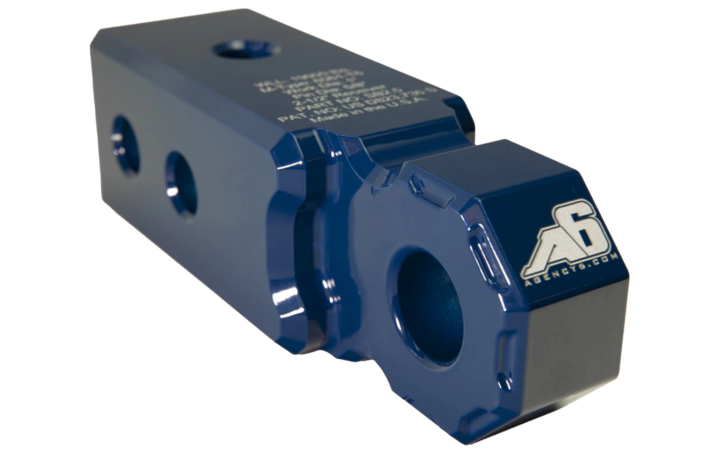 Shackle Block 2.5" Assembly - Blue - Image 2