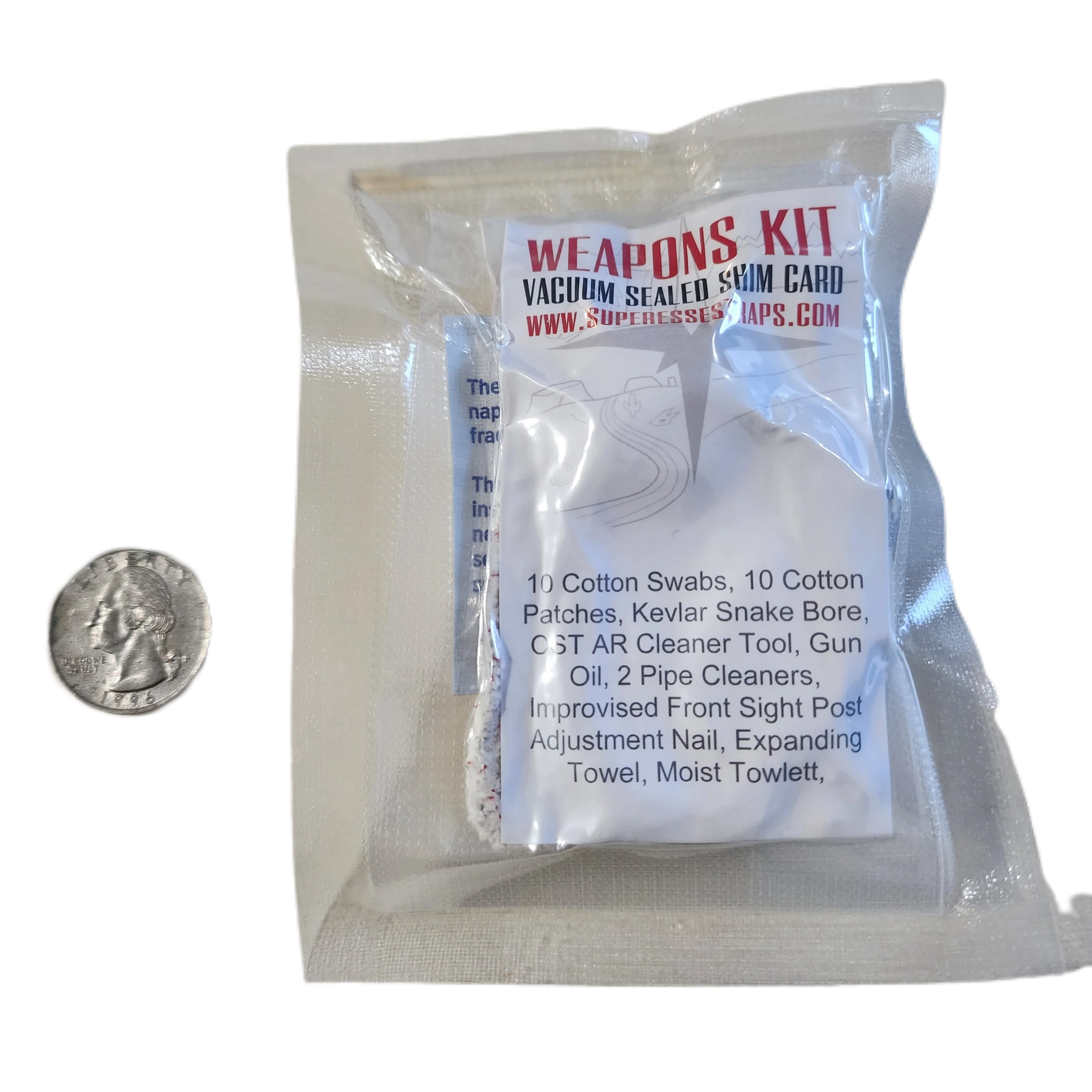 Shim Personal Survival Cards - Wallet Size Vacuum Sealed Survival Packets - Image 61