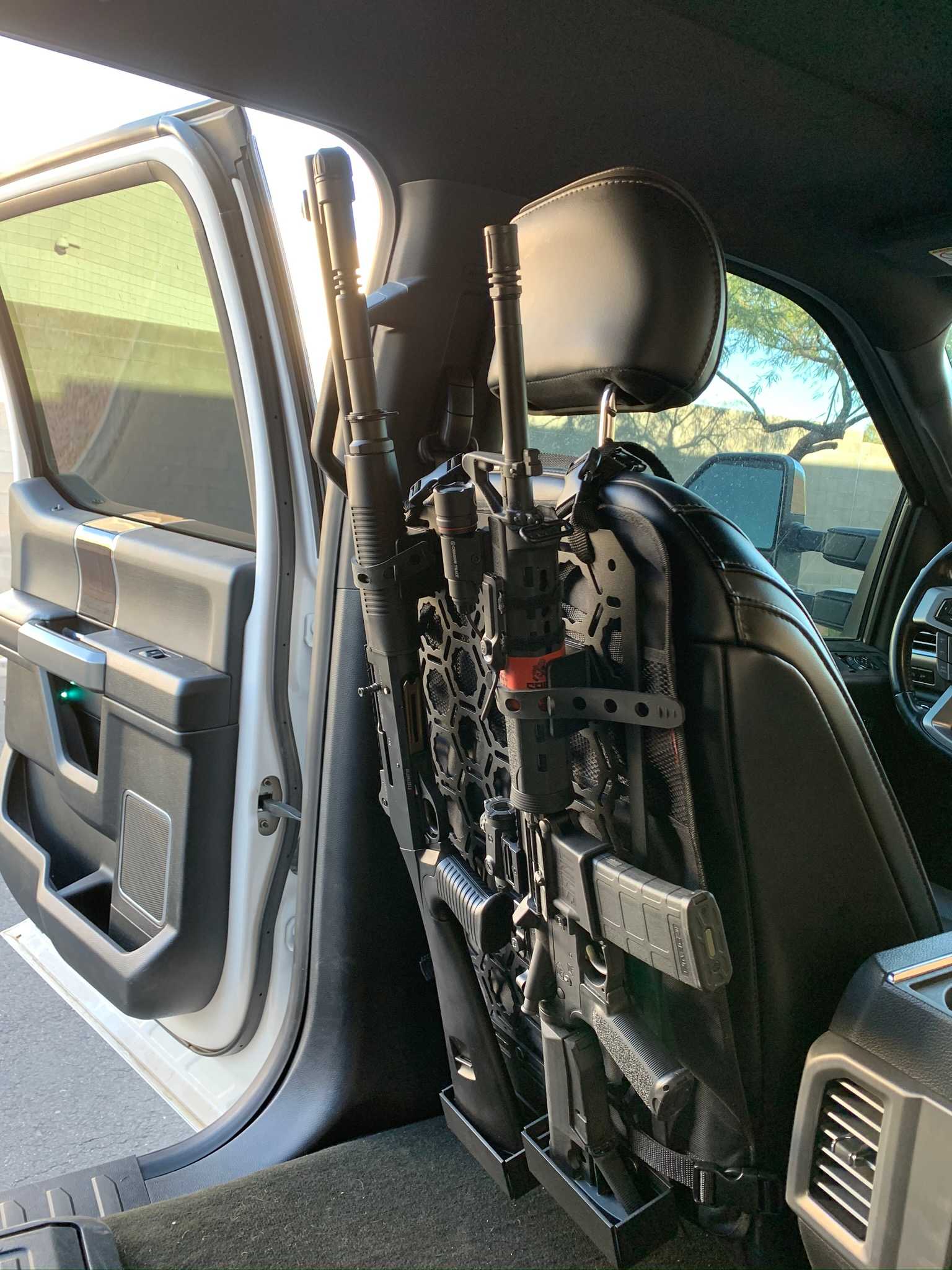 Shotgun and Rifle Mount - Vehicle Seat Back Mounting Kit - Image 5