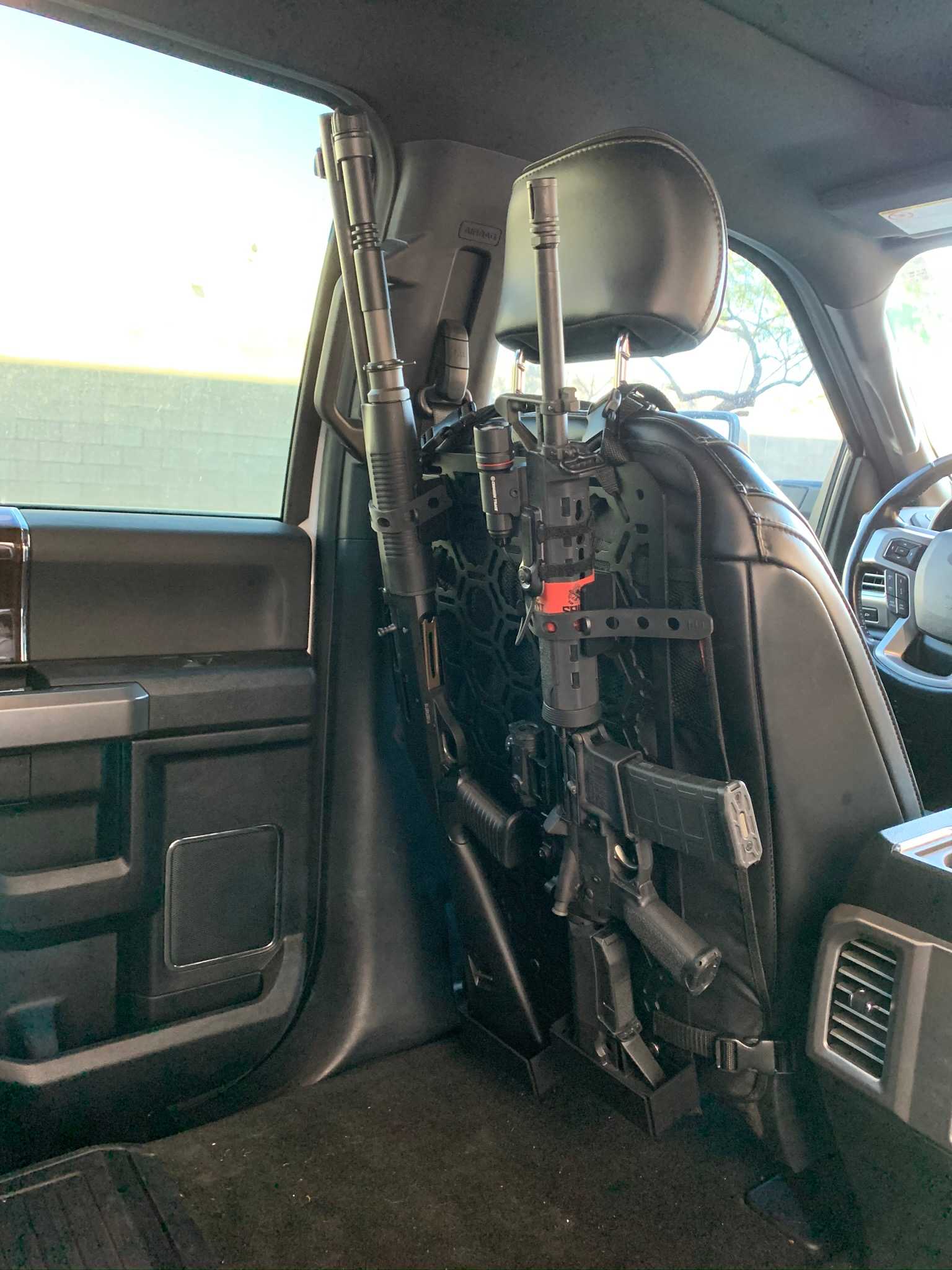 Shotgun and Rifle Mount - Vehicle Seat Back Mounting Kit - Image 7