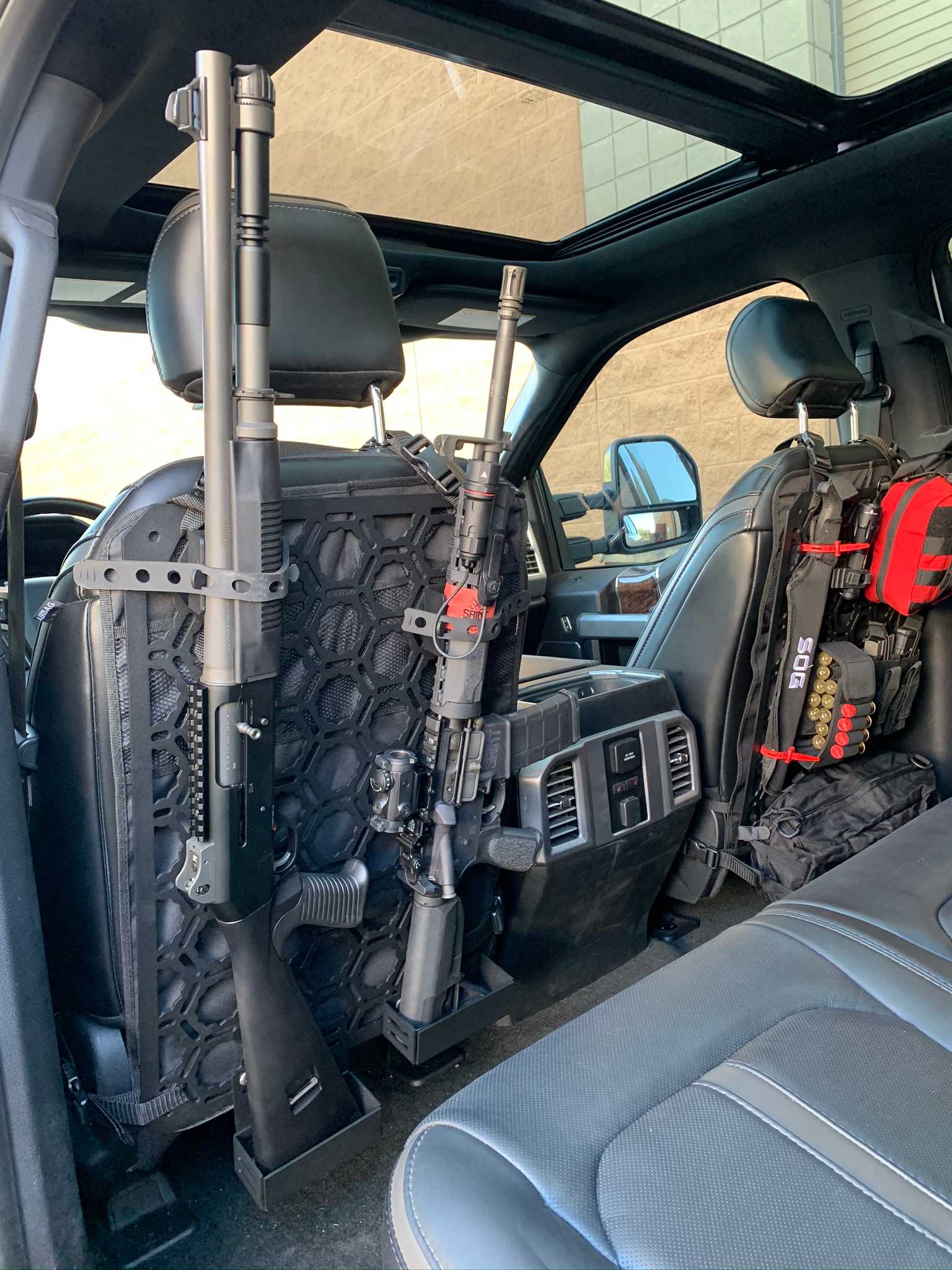 Shotgun and Rifle Mount - Vehicle Seat Back Mounting Kit - Image 9
