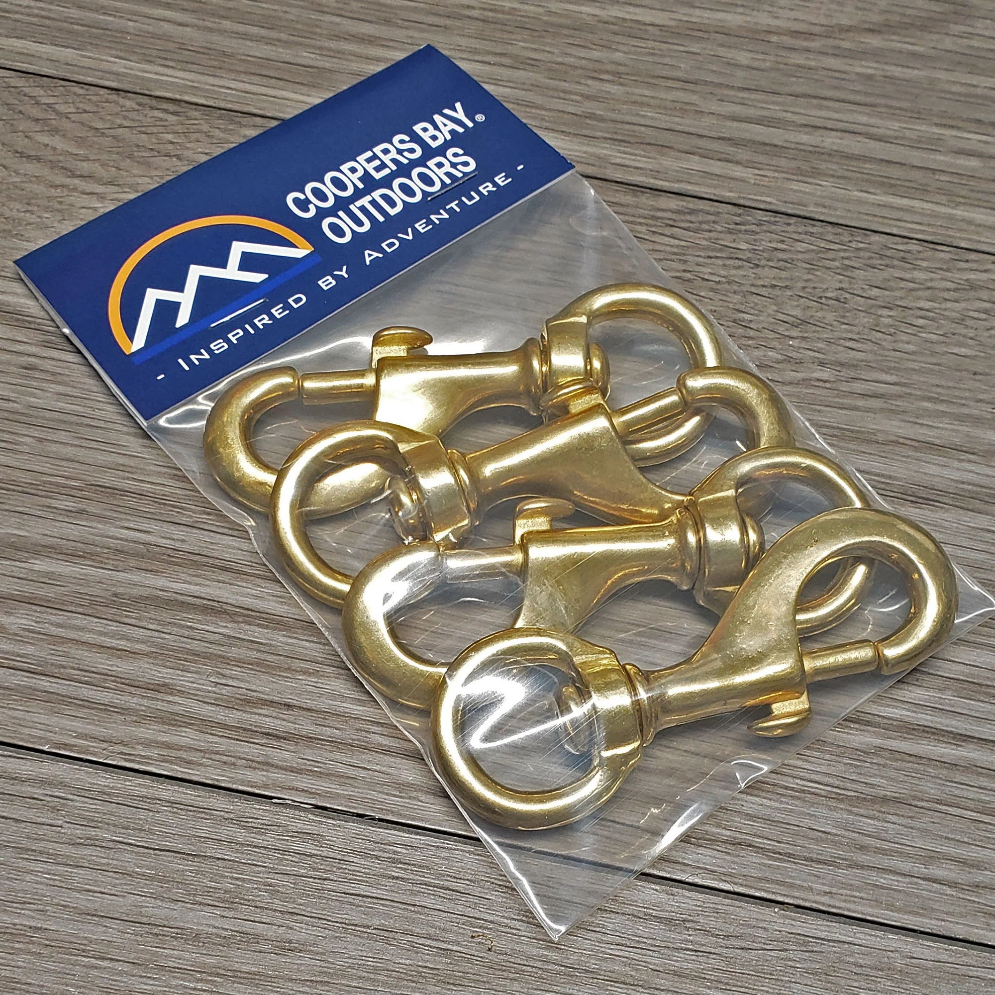 Solid Brass Swivel Snaps - Large Heavy-Duty SIze for Large Pet Leashes, Tie-Outs, Etc. - Image 6