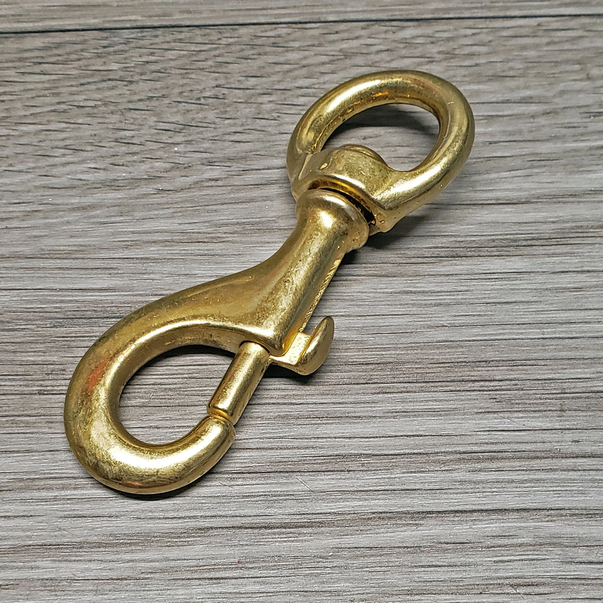 Solid Brass Swivel Snaps - Large Heavy-Duty SIze for Large Pet Leashes, Tie-Outs, Etc. - Image 7