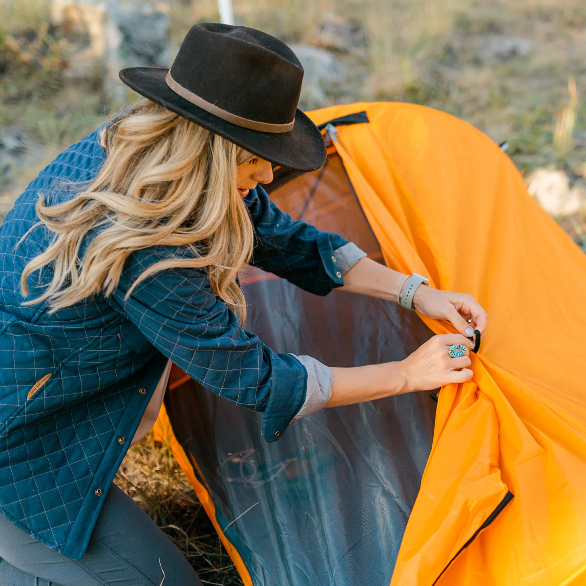 Solo Bivy 1-Person Tent - Orange - Image 6