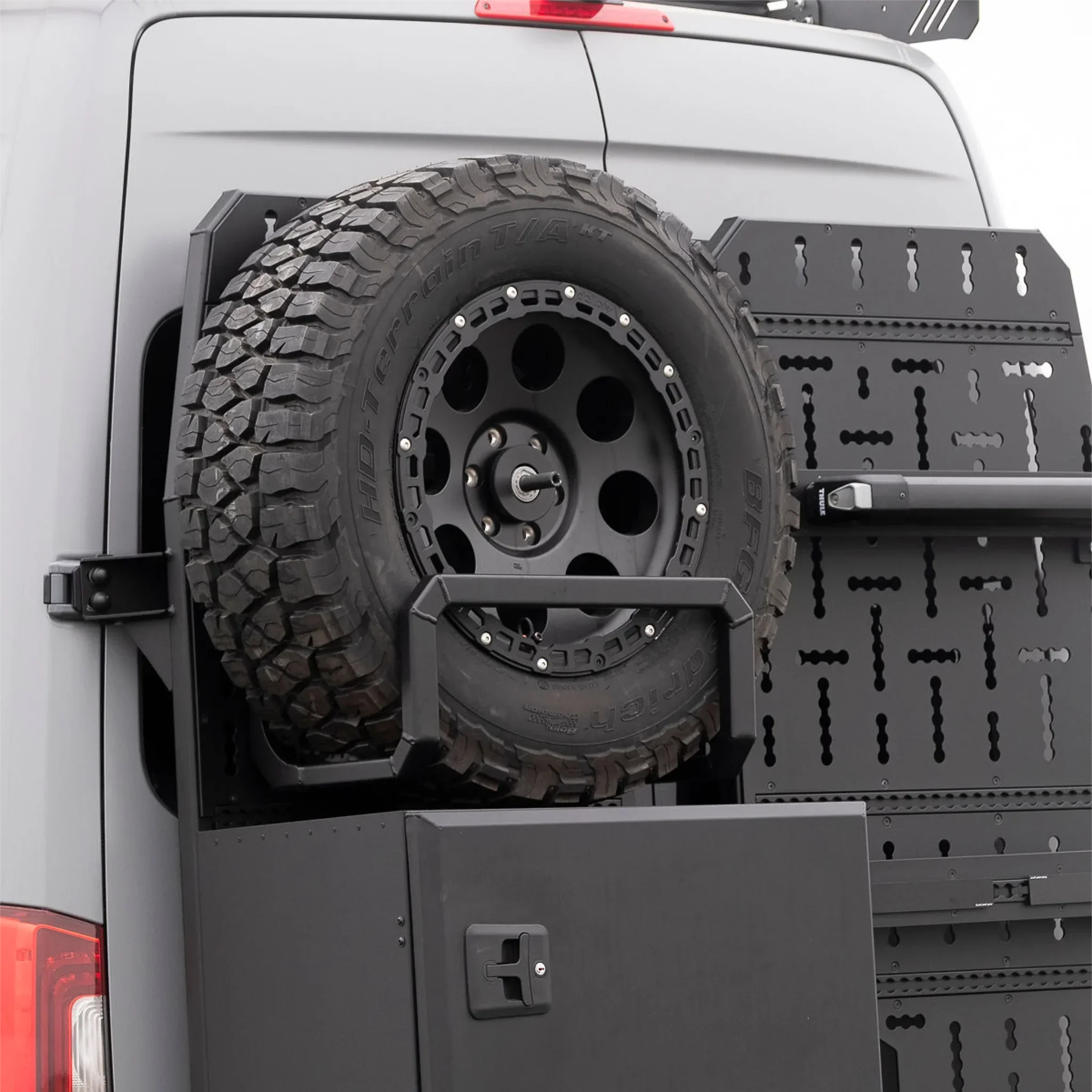 Spare Wheel Carrier for Rear Cargo Carrier  – XBULL - Image 11
